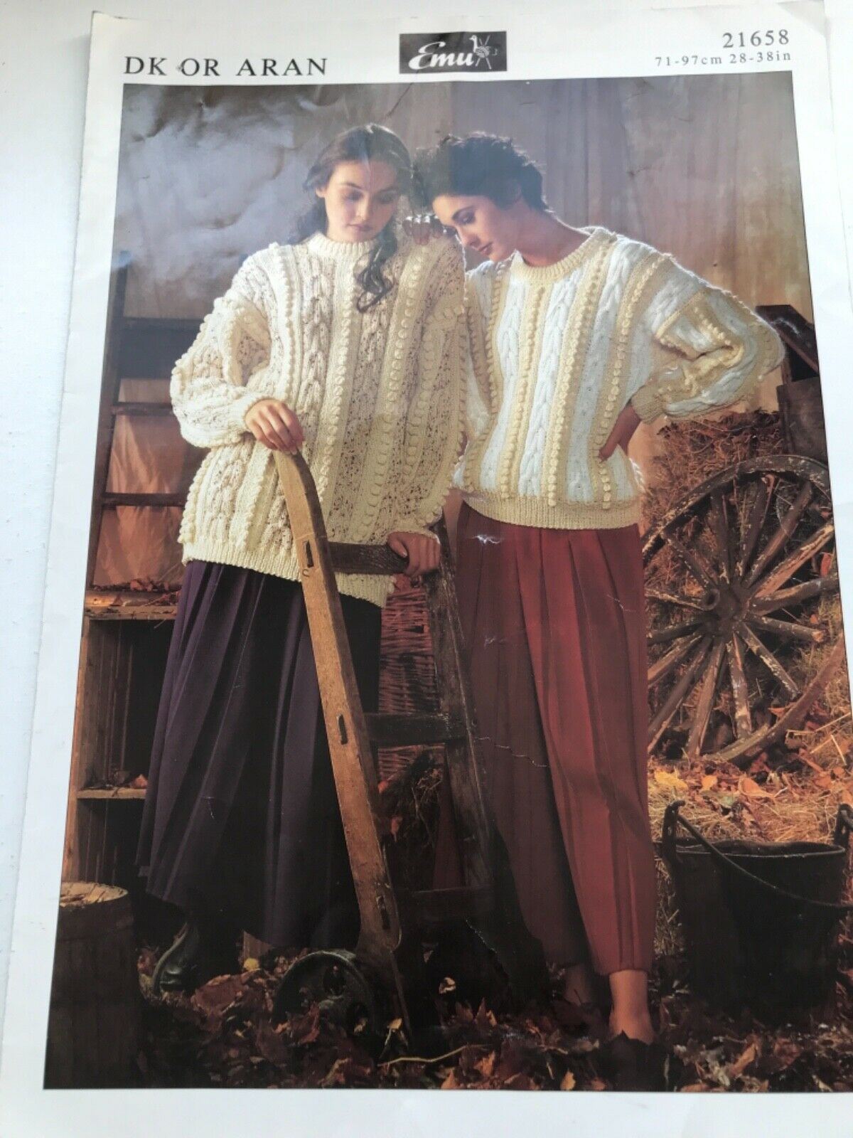 Vintage Knitting Patterns from the 80s and 90s. Sold individually take your pick