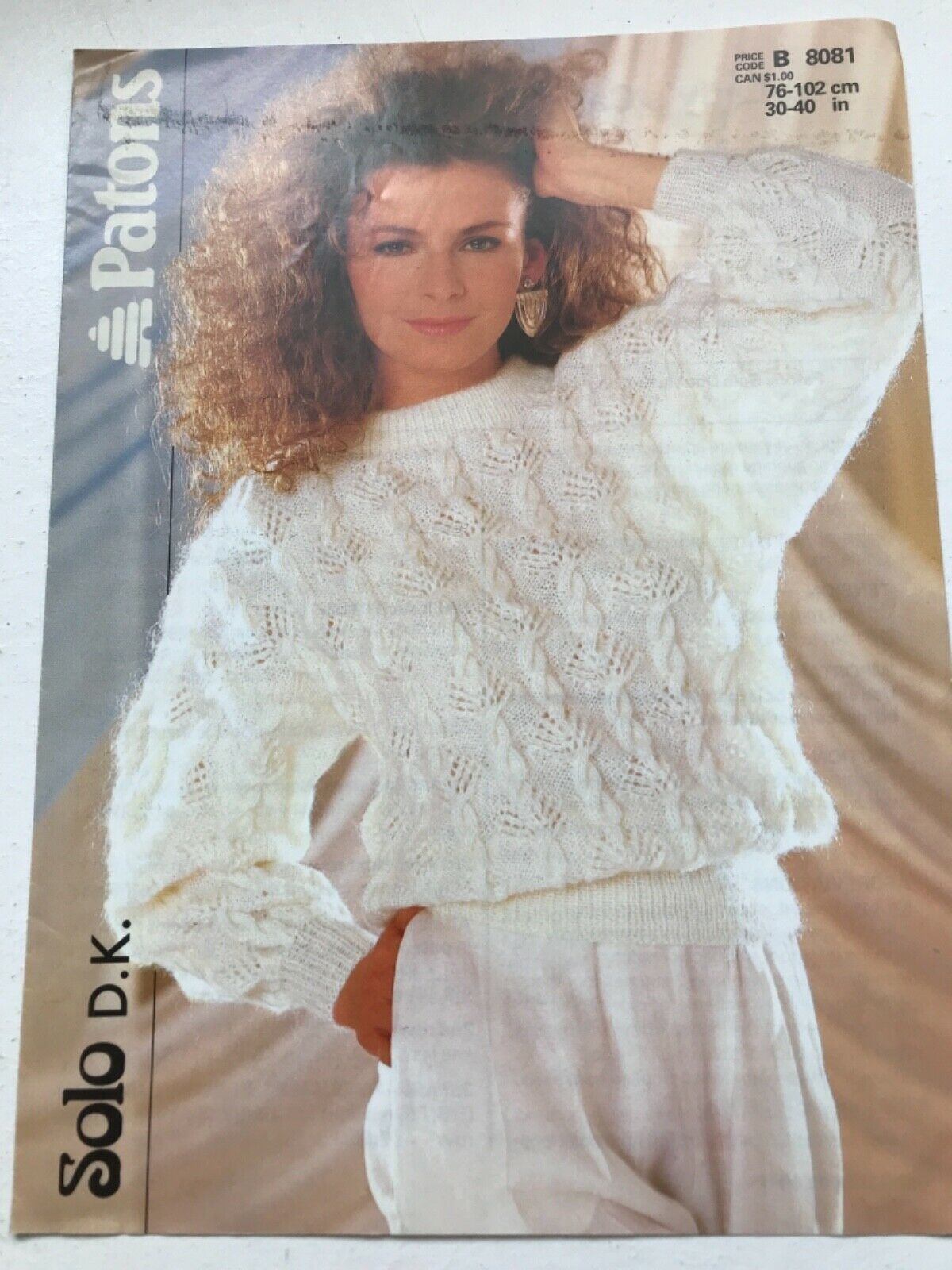 Vintage Knitting Patterns from the 80s and 90s. Sold individually take your pick