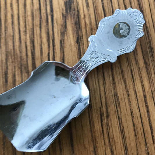 Abbey Product Chrome Plated Mini Shovel Type Spoon Made In England