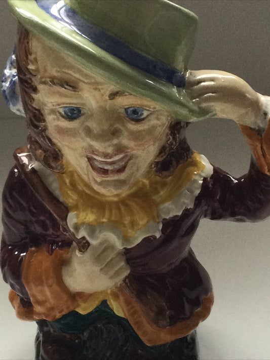 Vintage Burleigh Ware Toby / Character Jug - NICHOLAS NICKLEBY - Dickens Series - Circa 1970