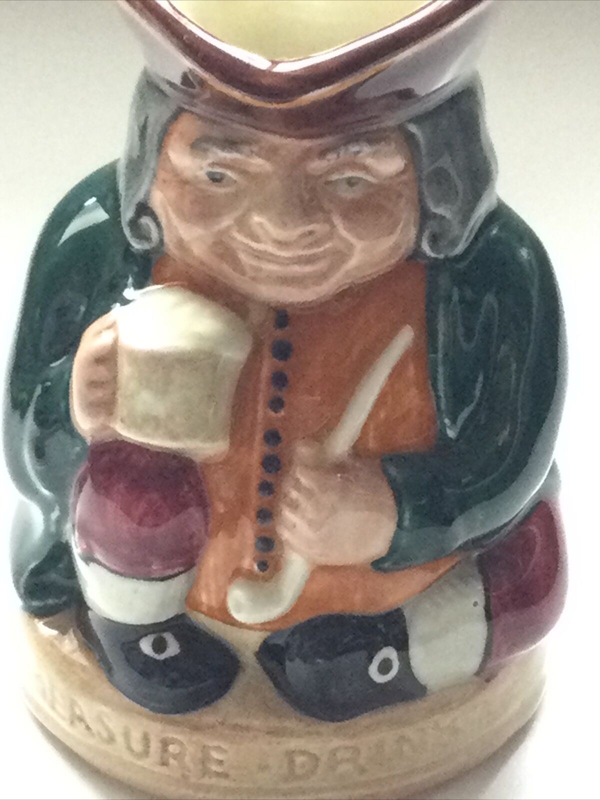 Vintage ROYAL DOULTON Toby Character Jug HONEST MEASURE DRINK AT LEISURE c1950