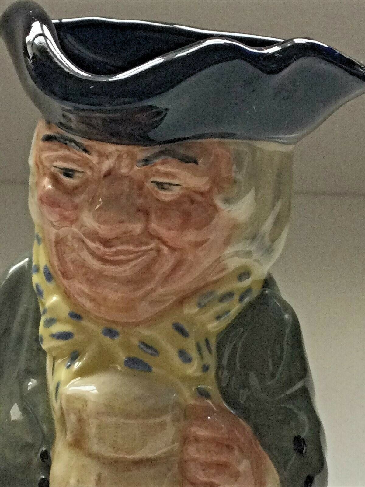 Vintage ROYAL DOULTON Toby Character Jug HAPPY JOHN STAMPED 8321 VGC