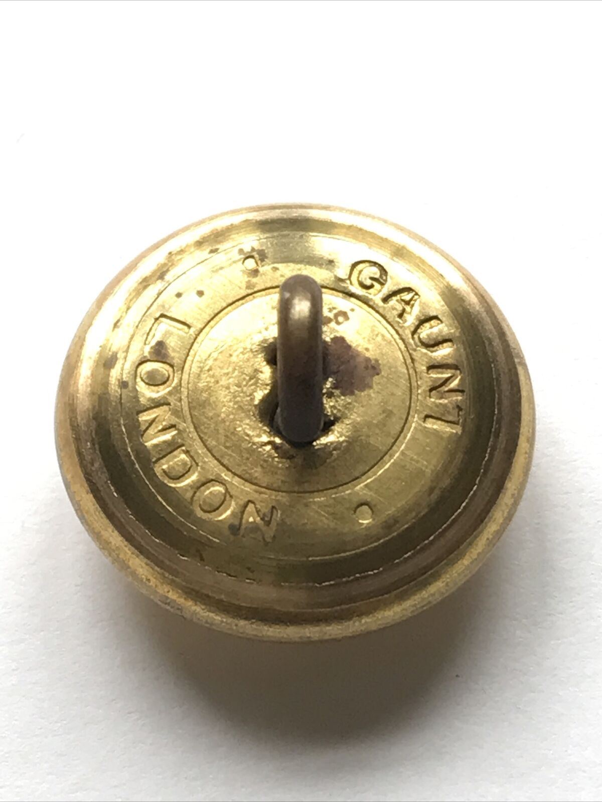 Vintage 5th FIFTH ROYAL IRISH LANCERS 18mm Button - From Military Uniform - GAUNT