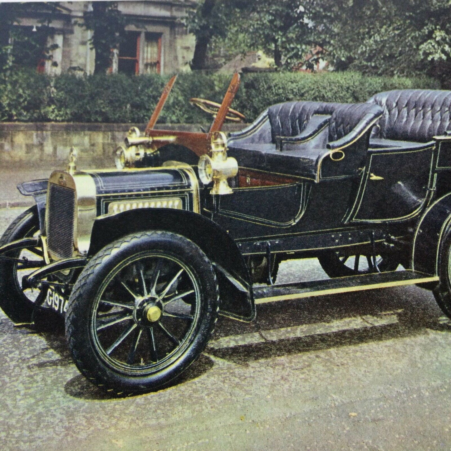 Vintage Car Postcard - 1907 ARGYLL - Argylls Of Alexandria - J C Sword Collection