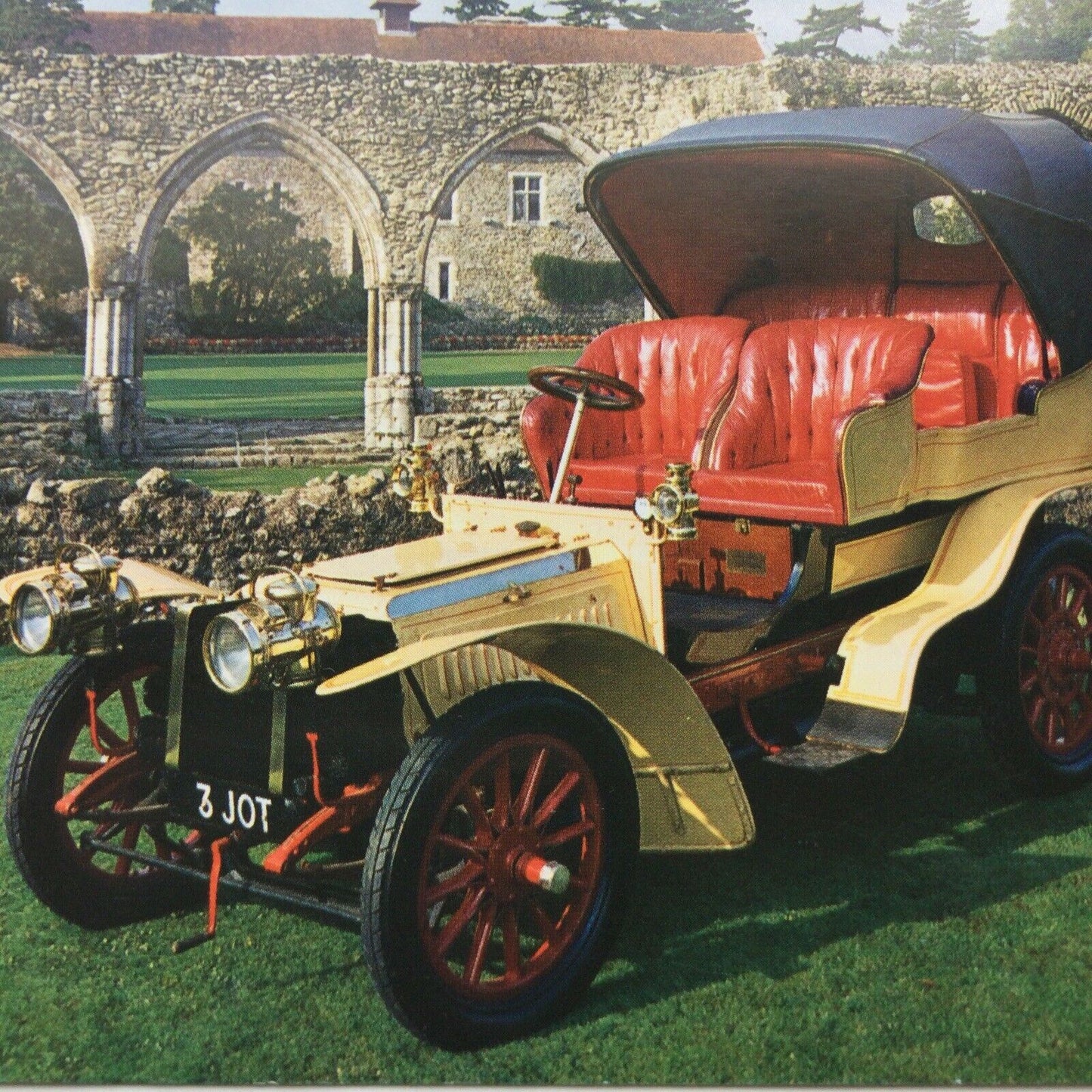 Vintage Car Postcard 1903 24 hp DE DIETRICH Beaulieu National Motor Museum