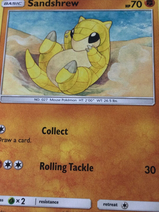 83/214  SANDSHREW Pokemon  2019 NM/Mint