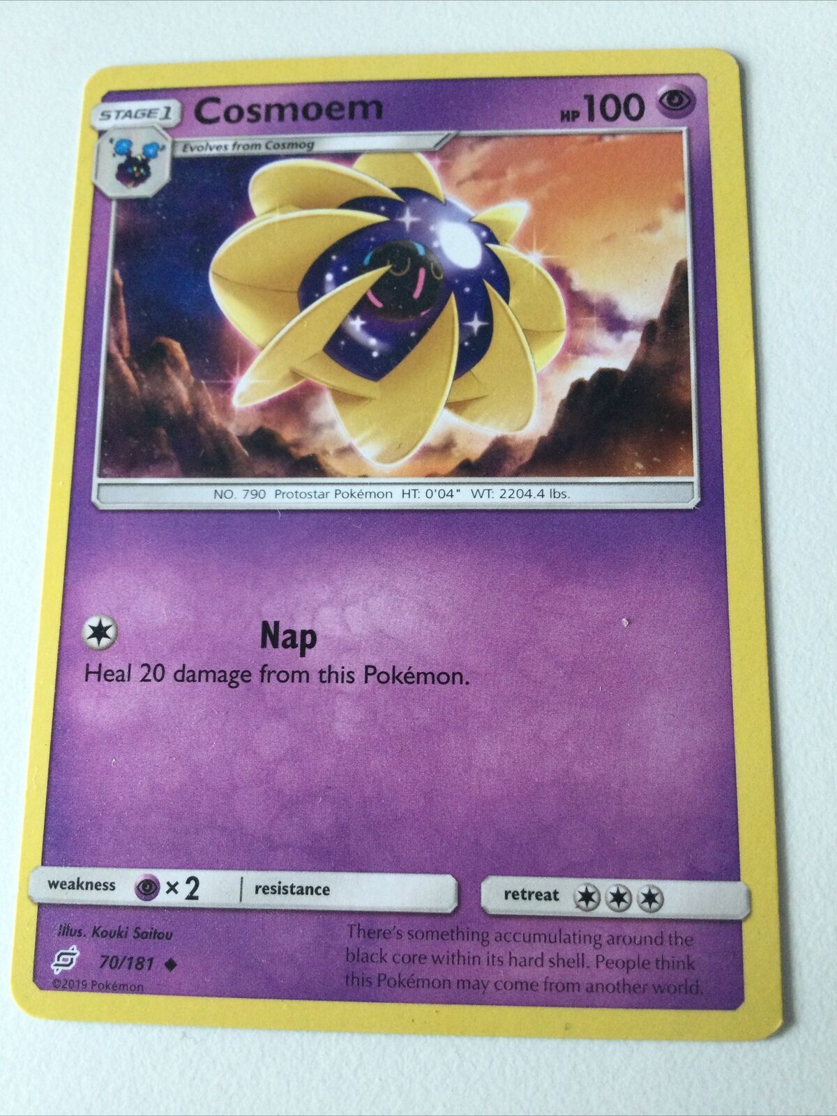 70/181 COSMOEM  Pokemon  2019 NM/Mint PACK FRESH