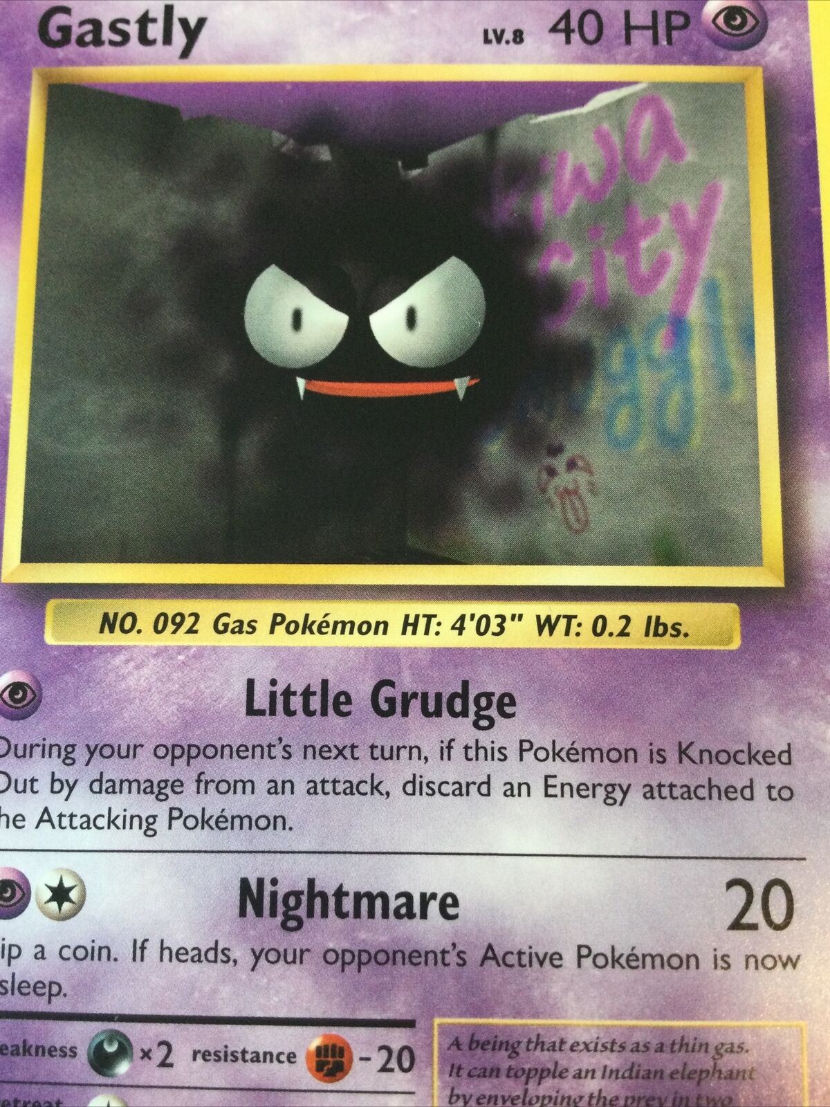 2016 Pokemon Card GASTLY 47/108 Pack Fresh