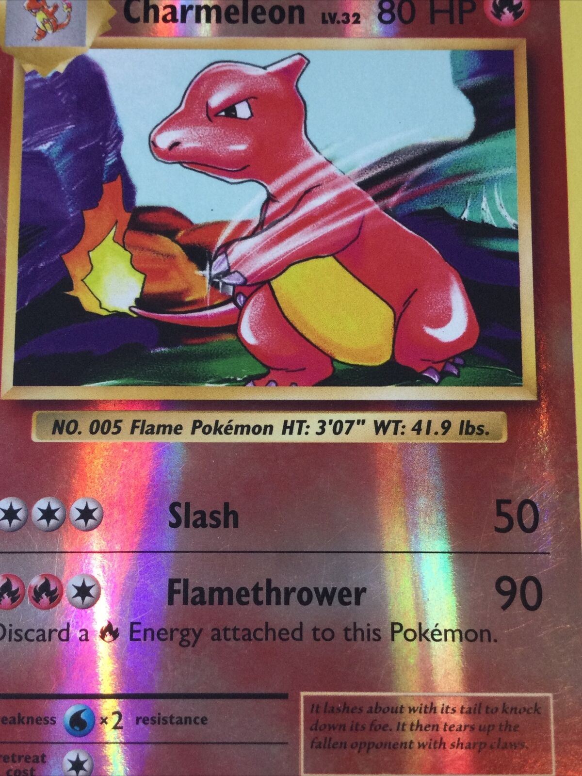 2016 Pokemon Card CHARMELEON 10/108 Pack Fresh HOLO