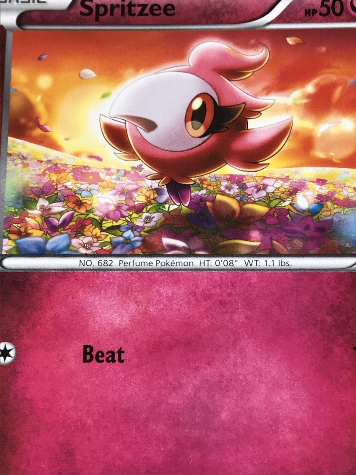 2016 Pokemon Card SPRITZEE 84/122 Pack Fresh
