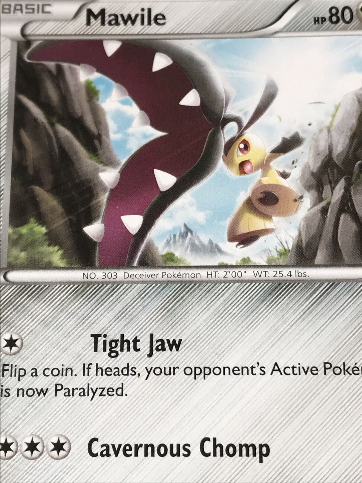2016 Pokemon Card MAWILE 78/122 Pack Fresh