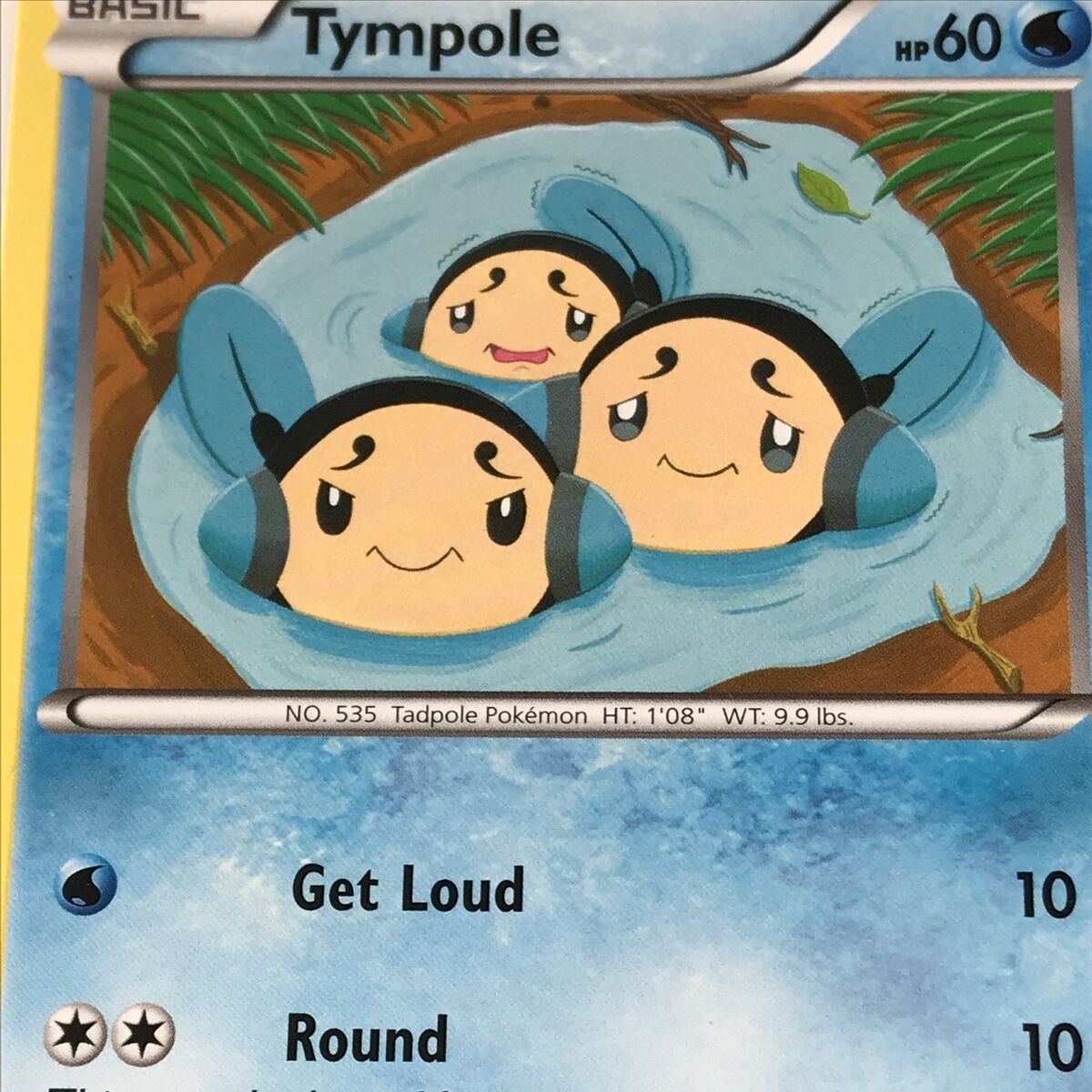 2016 Pokemon Card - TYMPOLE - 33/122 - Pack Fresh