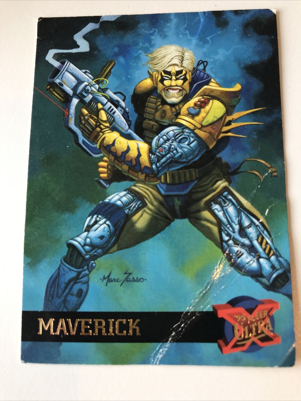 MAVERICK Vintage Marvel 1995 95 Fleer Ultra 90s Trading Card #29 X-Men Mutant
