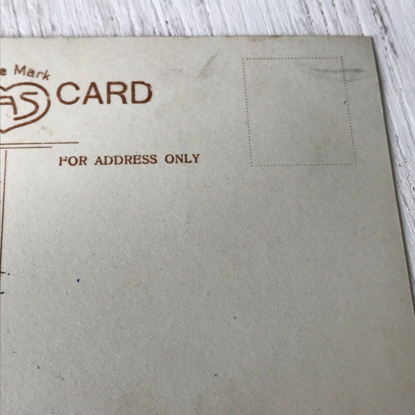 Vintage Antique EASTER Postcard Hand Tinted. Scenic Floral Sepia 1913 Schwerdtie