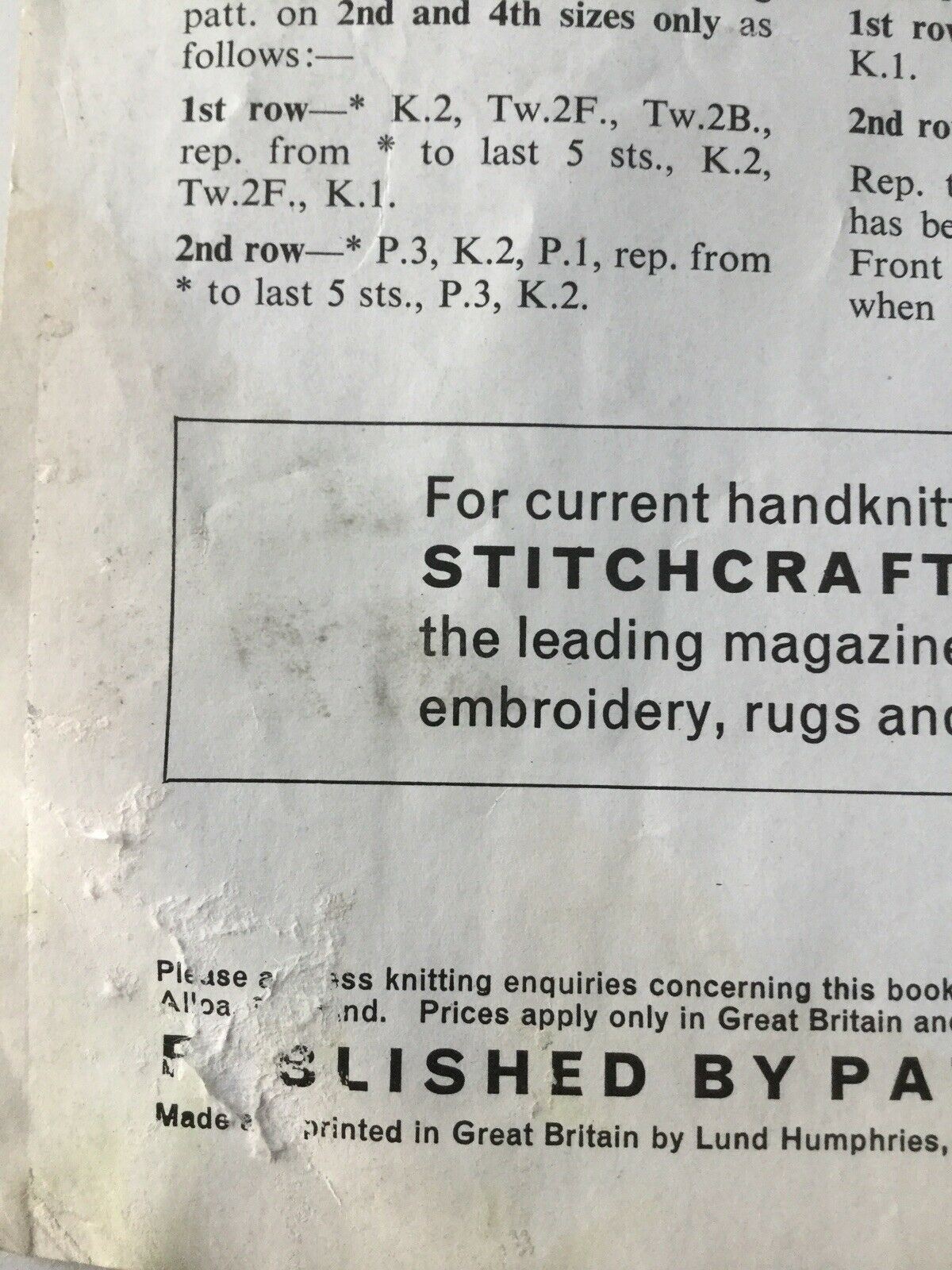 Vintage Knitting Pattern 1970s Girls Raglan Cardigan Patons 6408 22-30”