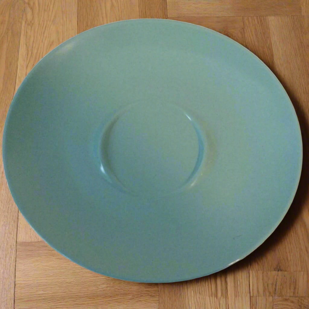 Vintage Retro blue Gaydon Melmex melamine SPARE SAUCER 6" 50s 60s 70s VW camping