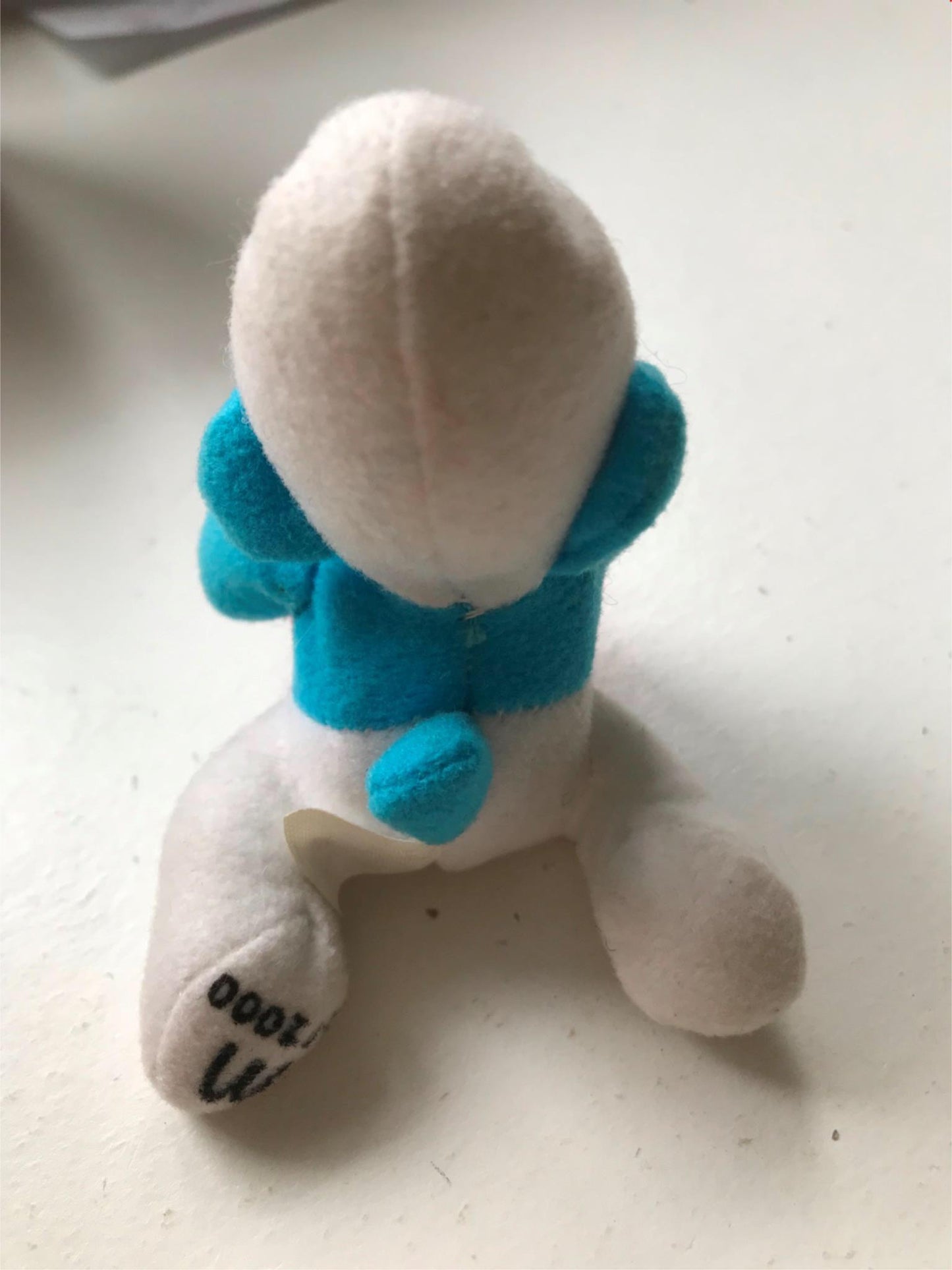 McDonald’s collectable SMURF TOY FEB 2/2000 VALENTINES - Pull string & hé moves