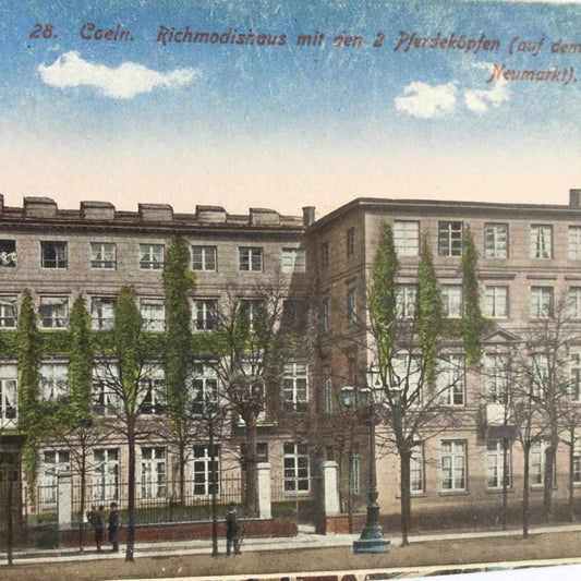 Vintage Picture Postcard - GERMANY -  Coeln / Cologne / Koln - Richmodis Haus Neumarkt - Pre WWII