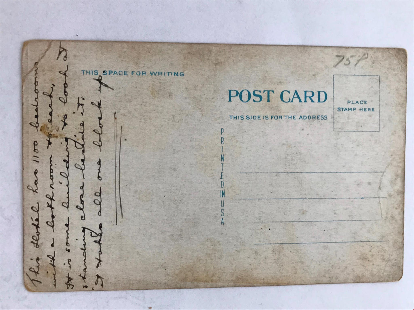 Vintage postcard STATLER HOTEL, Buffalo New York 1920s/30s