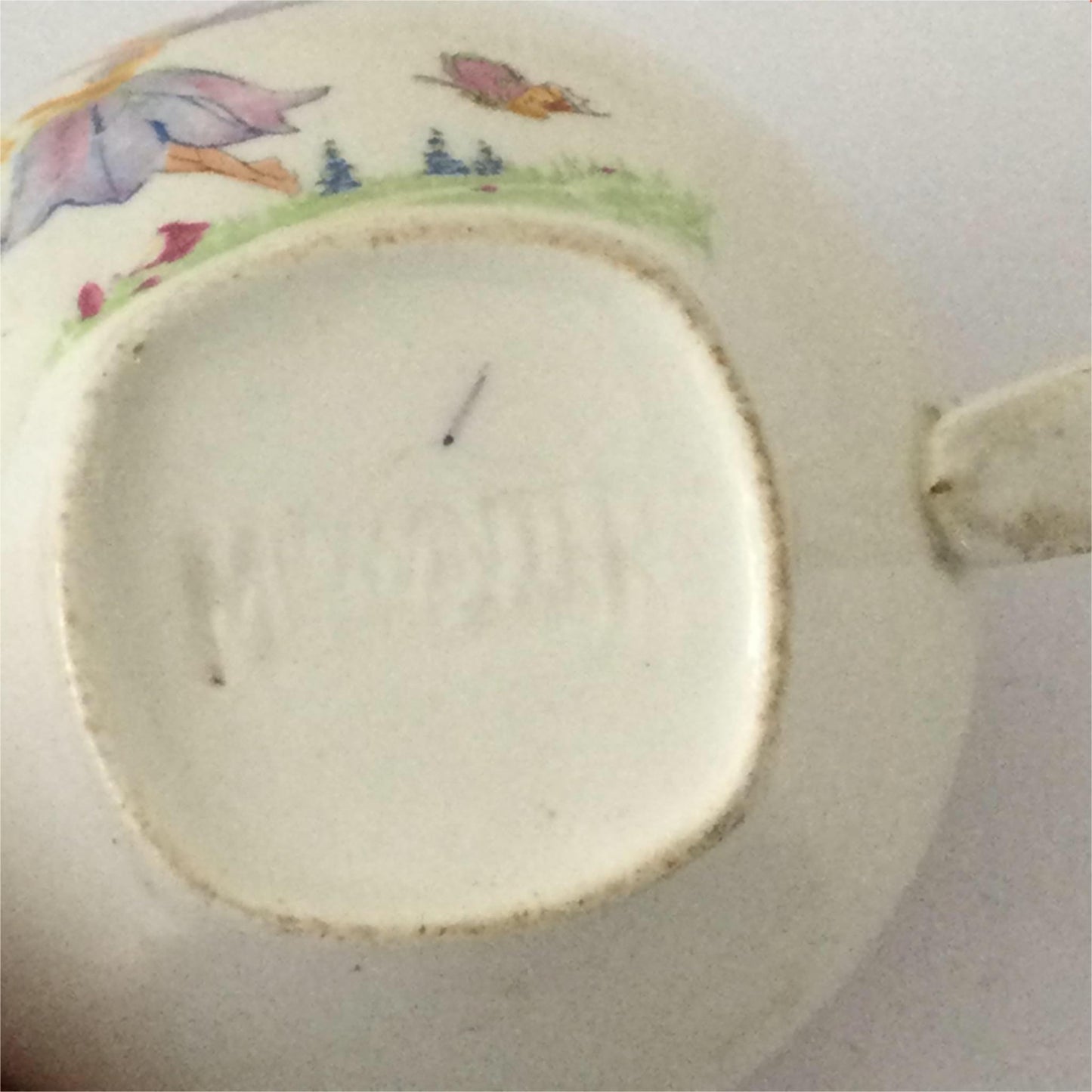 Midwinter small china cup childs Bluebell Fairy DAMAGED