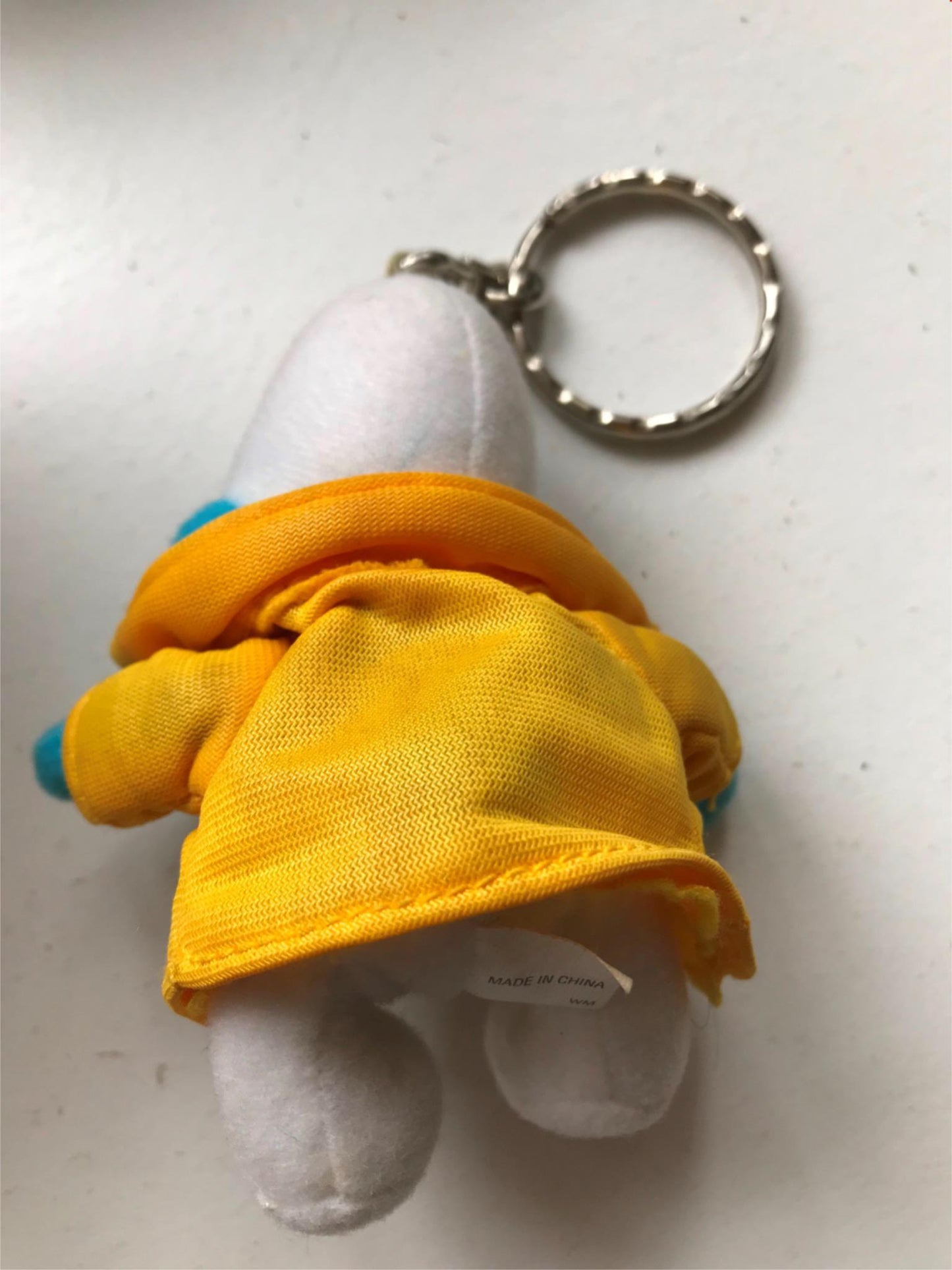 McDonald’s collectable toy SMURF MARCH 3/2000 raincoat storm KEYRING BAG CHARM