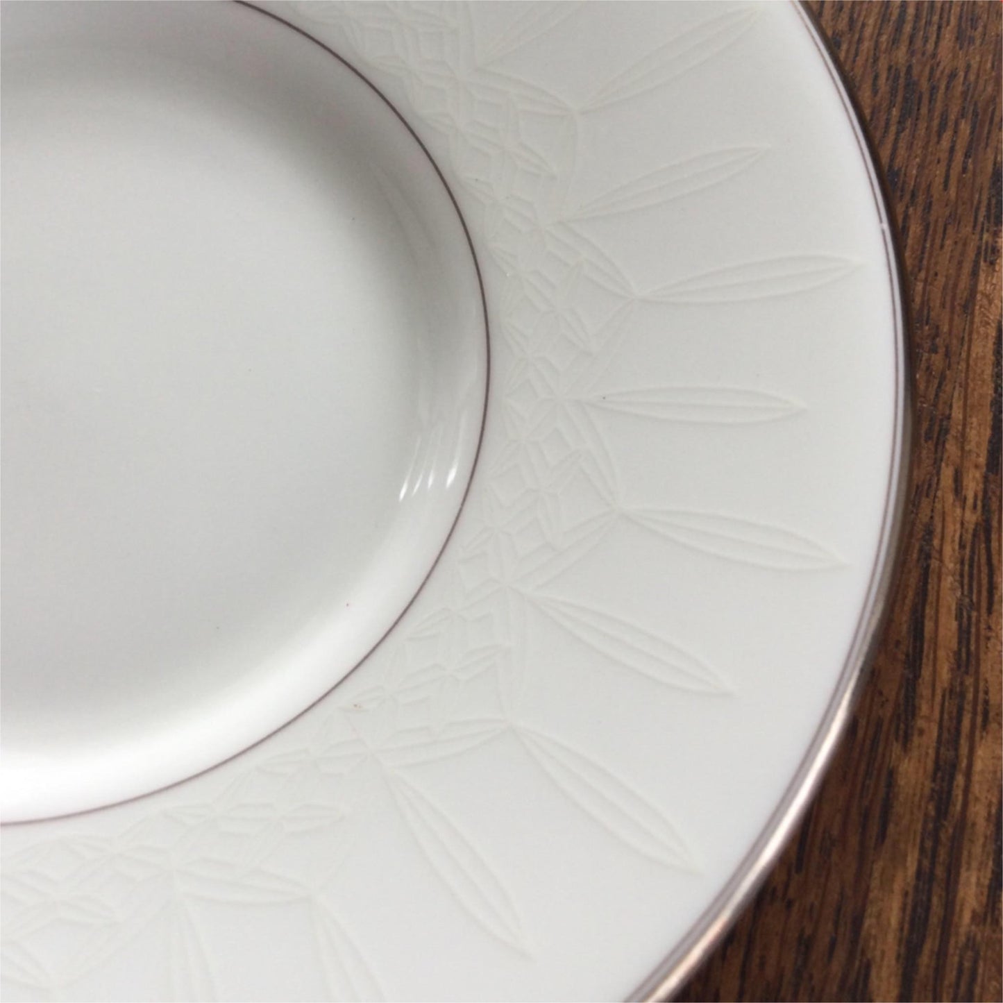 Spare Saucer - 12.5 cm diameter - For coffee cup - WATERFORD LISMORE - White