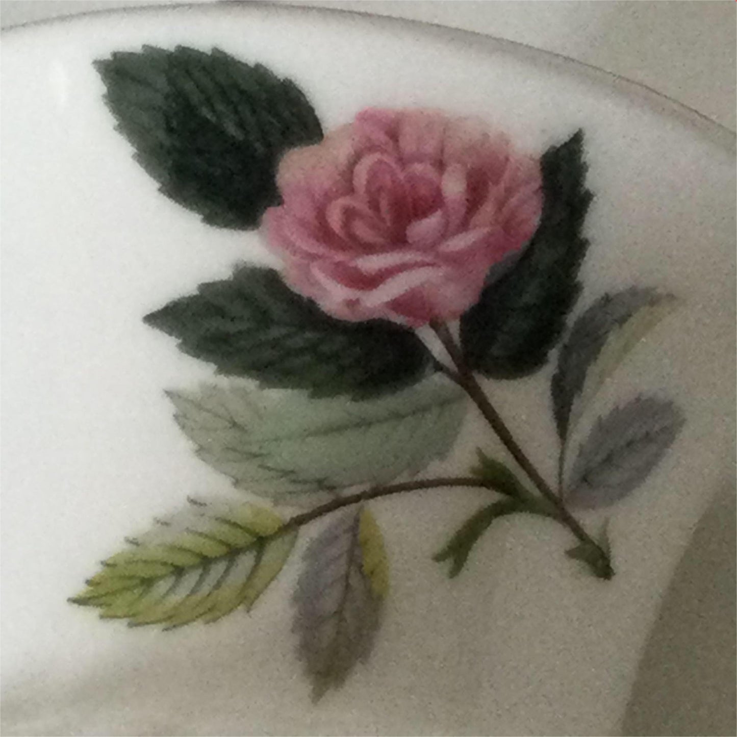 Vintage Wedgwood HATHAWAY ROSE Small Urn / Posy Vase - Bone China - Classic Shape - Pink Rose Design