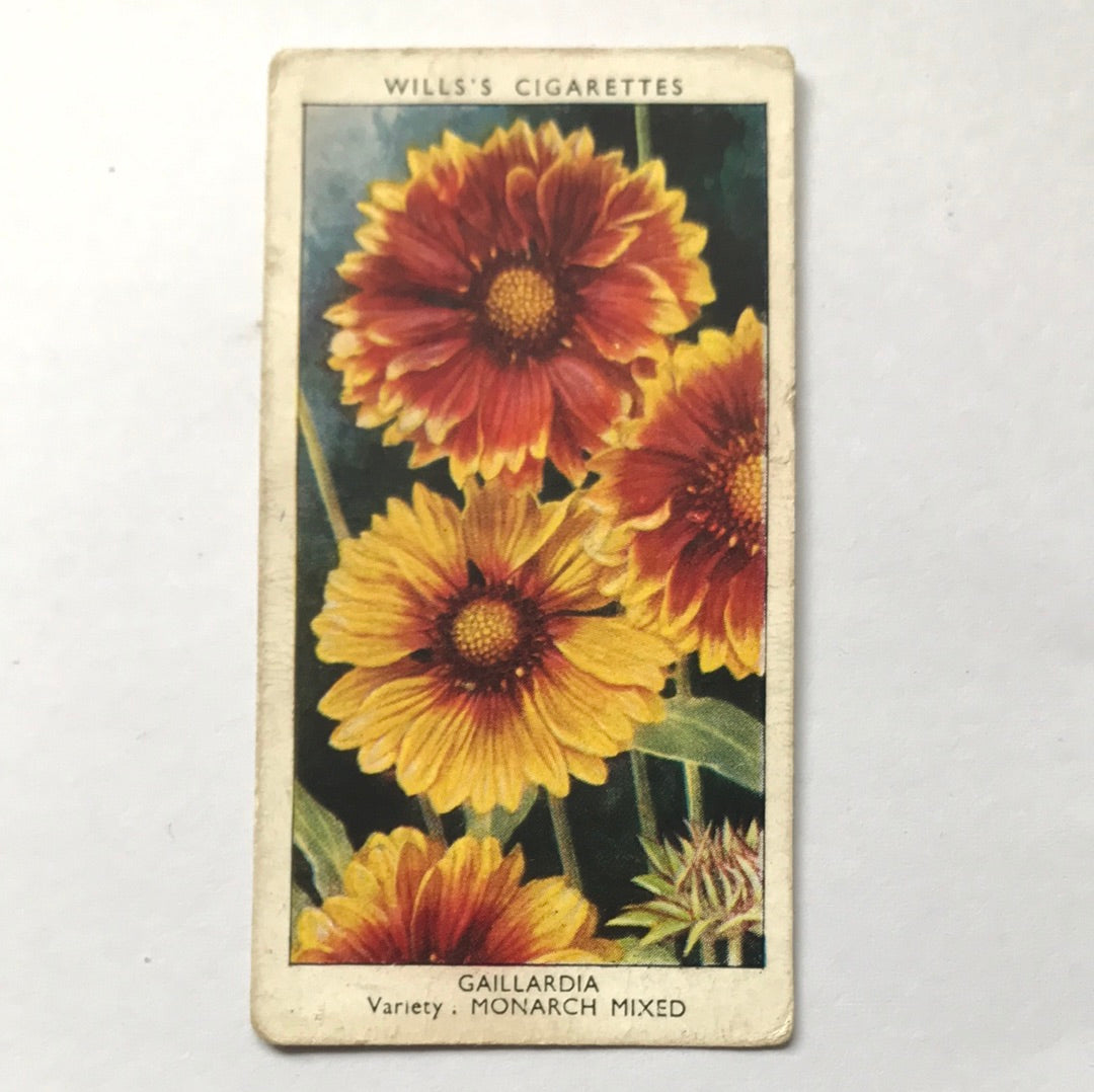 Wills Cigarette Cards GARDEN FLOWERS 1939 1930s - Pick! the ones you want