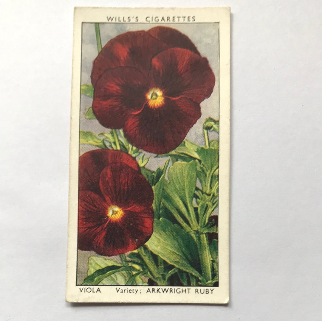 Wills Cigarette Cards GARDEN FLOWERS 1939 1930s - Pick! the ones you want