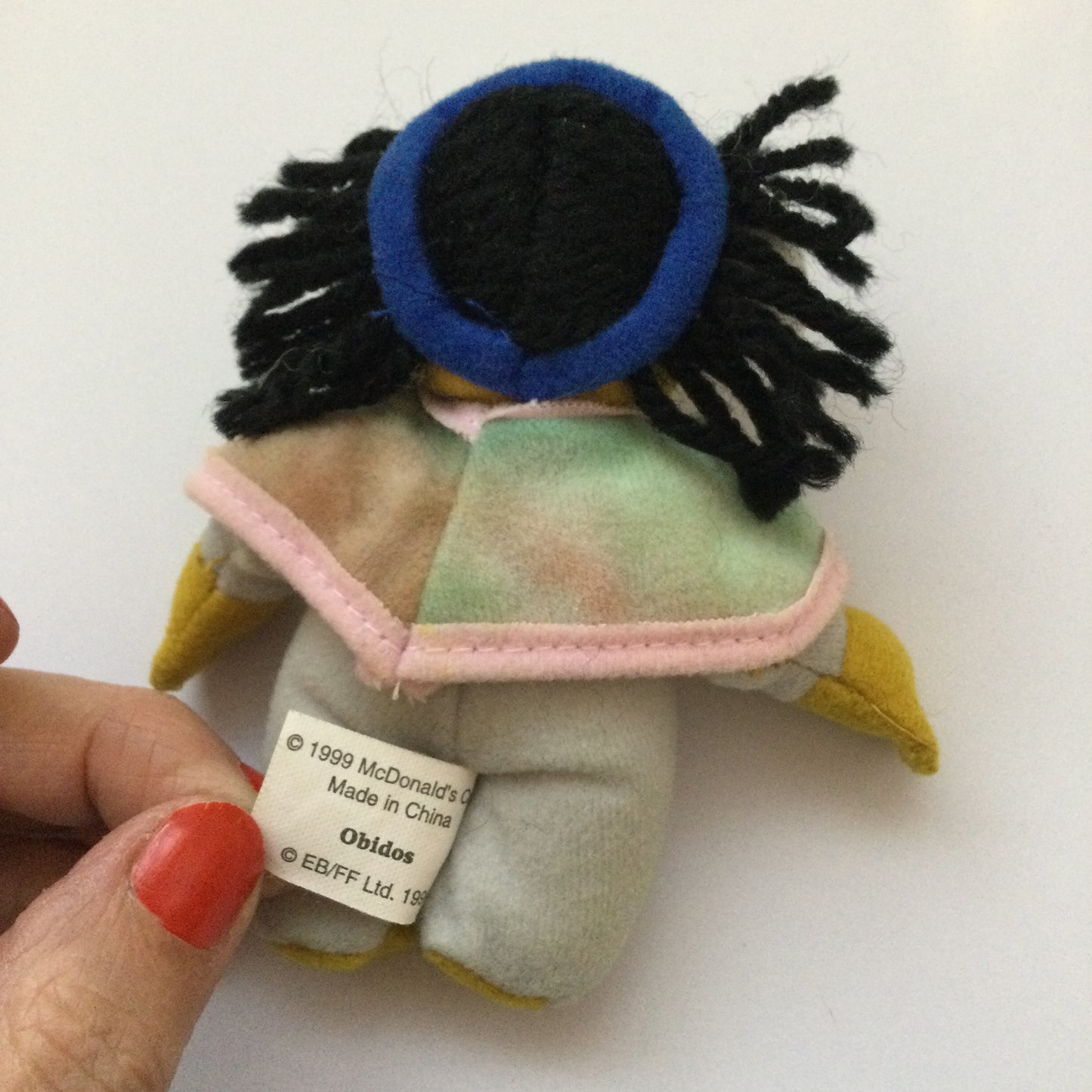 McDonald’s collectible Womble toy. 1999 OBIDOS Plush / soft toy. Happy Meal toys