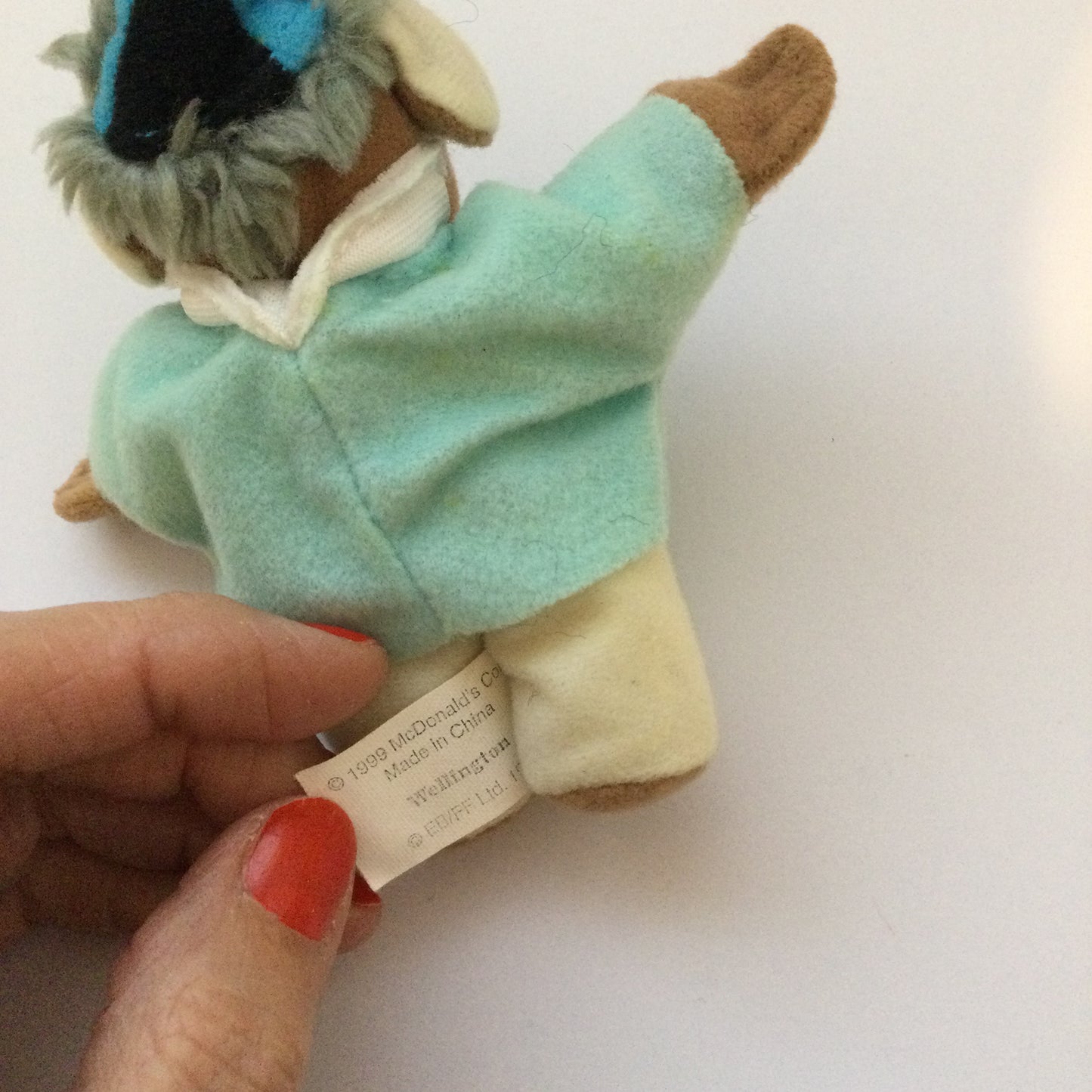 McDonald’s collectible Womble toy 1999 Wellington Plush soft toy Happy Meal