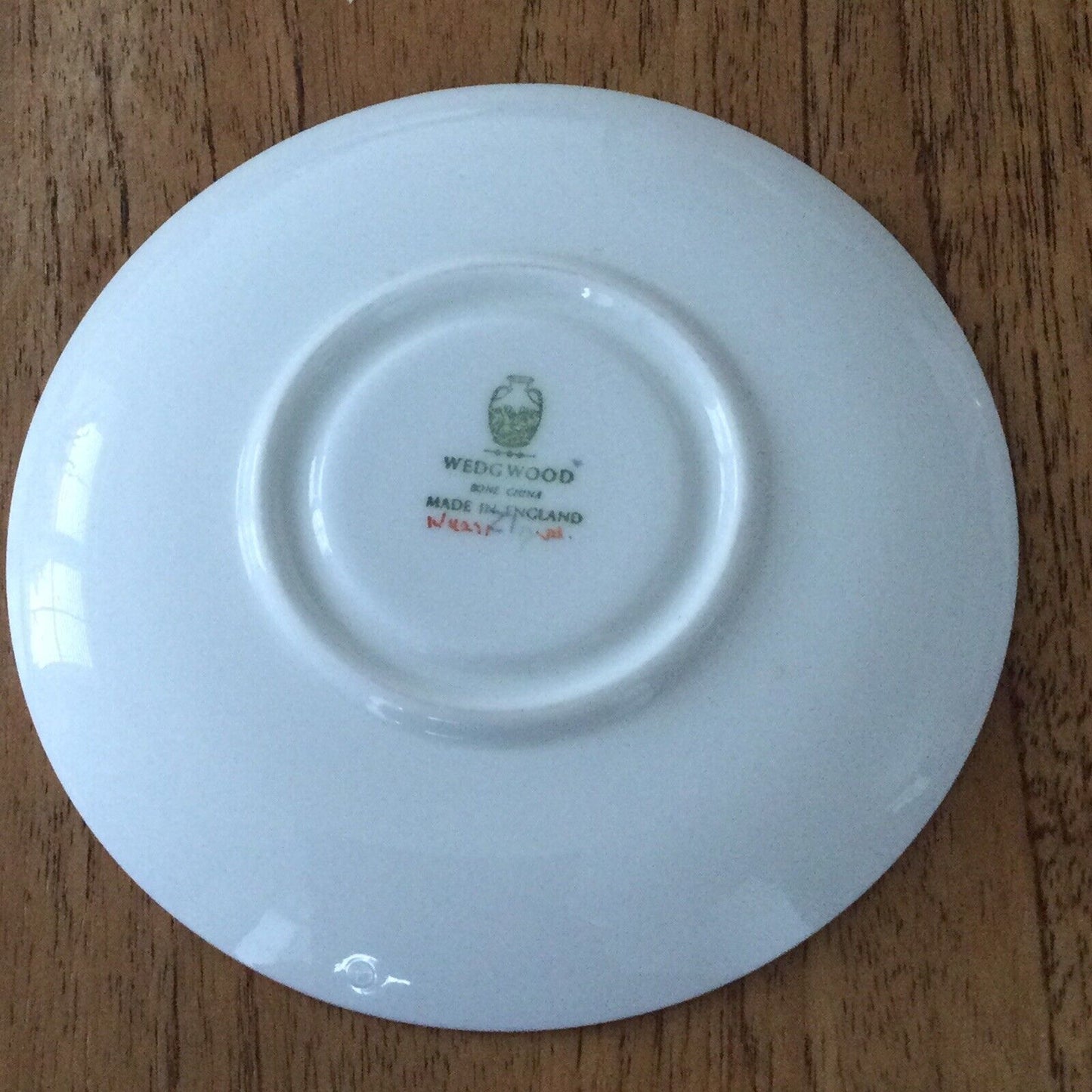 Vintage Wedgwood Honeysuckle Grey SPARE SAUCER for Espresso Demitasse Cup