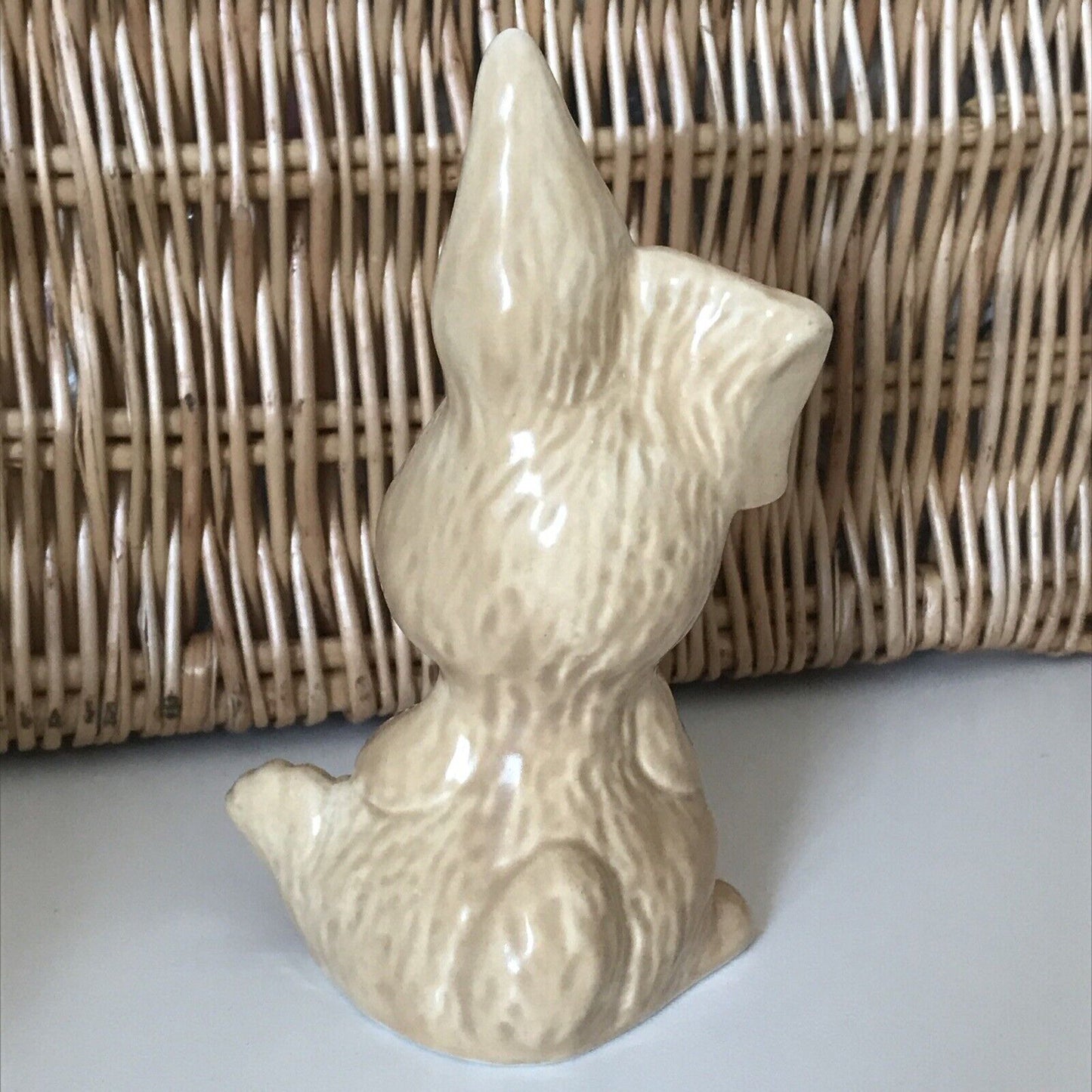 Vintage SylvaC Lop Eared Rabbit / Hare Ornament / Figurine - 5290 - 1970s - Retro Kitsch Comical Funny