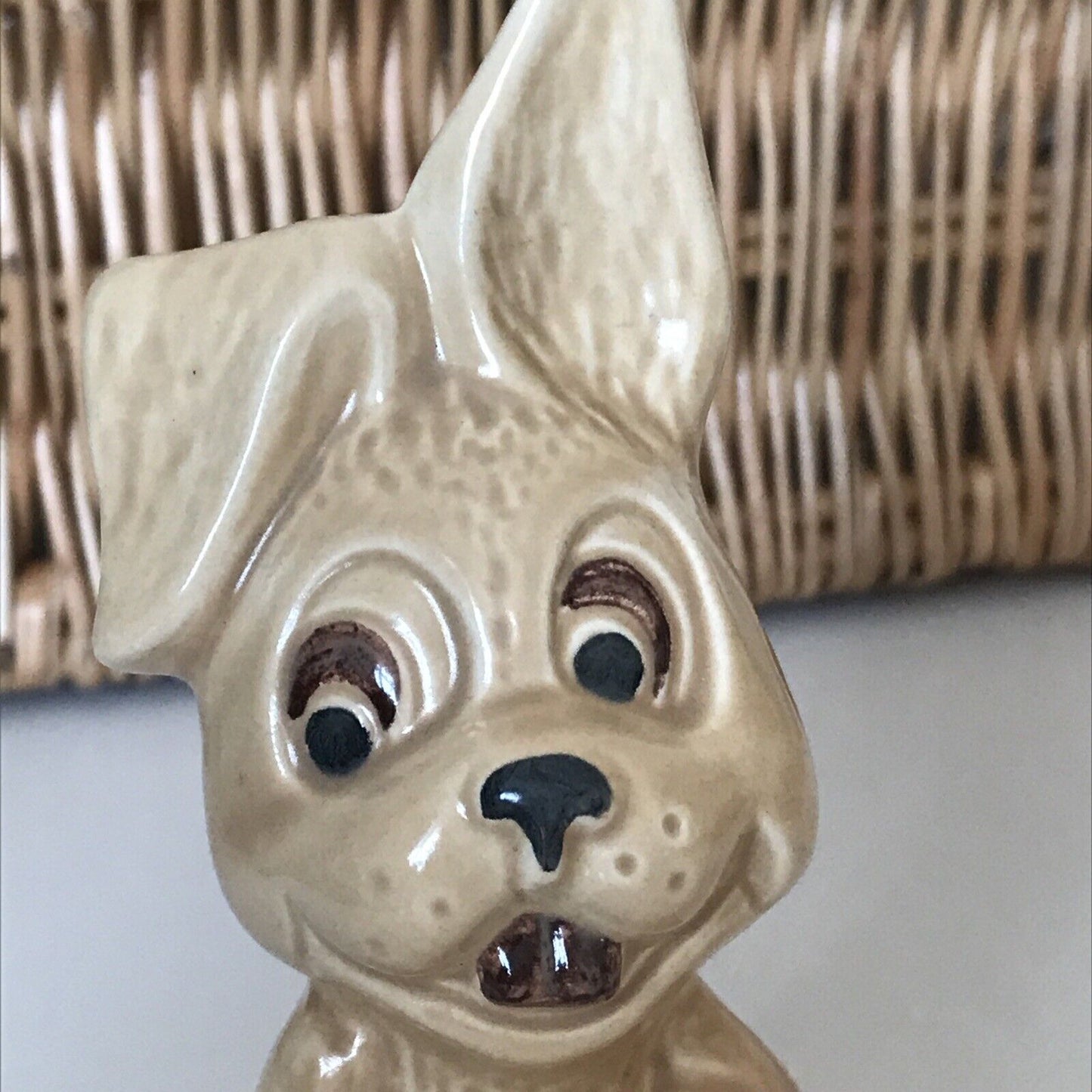 Vintage SylvaC Lop Eared Rabbit / Hare Ornament / Figurine - 5290 - 1970s - Retro Kitsch Comical Funny
