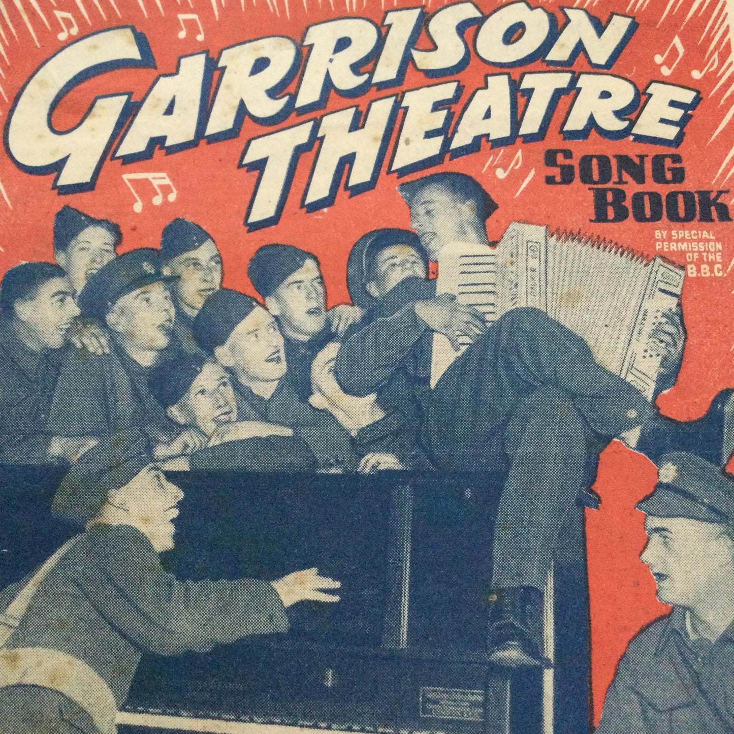 Vintage Sheet Music Garrison Theatre Songbook. Came free with 'War Thriller' March 9th 1940