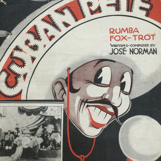 Vintage 1930s 1936 Sheet Music Cuban Pete Rumba Fox-Trot Jose Norman Rimac & His Rumberland Muchachos