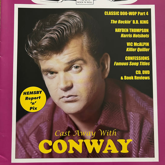 'Now Dig This' Magazine No. 387 June 2015. Rock n Roll Magazine / Memorabilia Conway Twitty