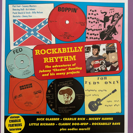 'Now Dig This' Magazine no. 388. July 2015. Rock n Roll memorabilia. Rockabilly, Johnny Chester Dowling