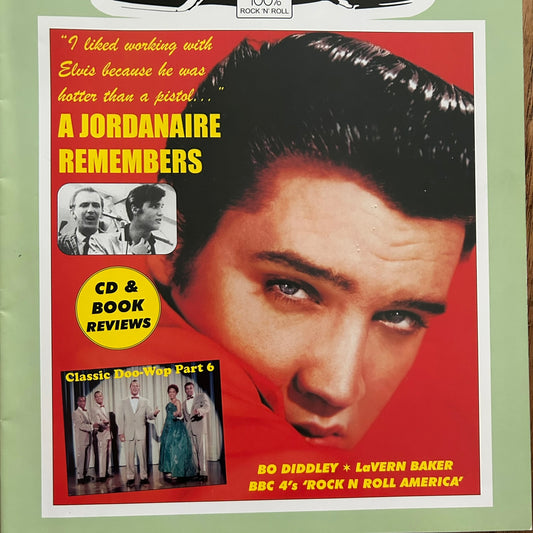 'Now Dig This' Magazine no. 389. August 2015. Rock n Roll memorabilia. Elvis, A Jordanaire, Bo Diddley