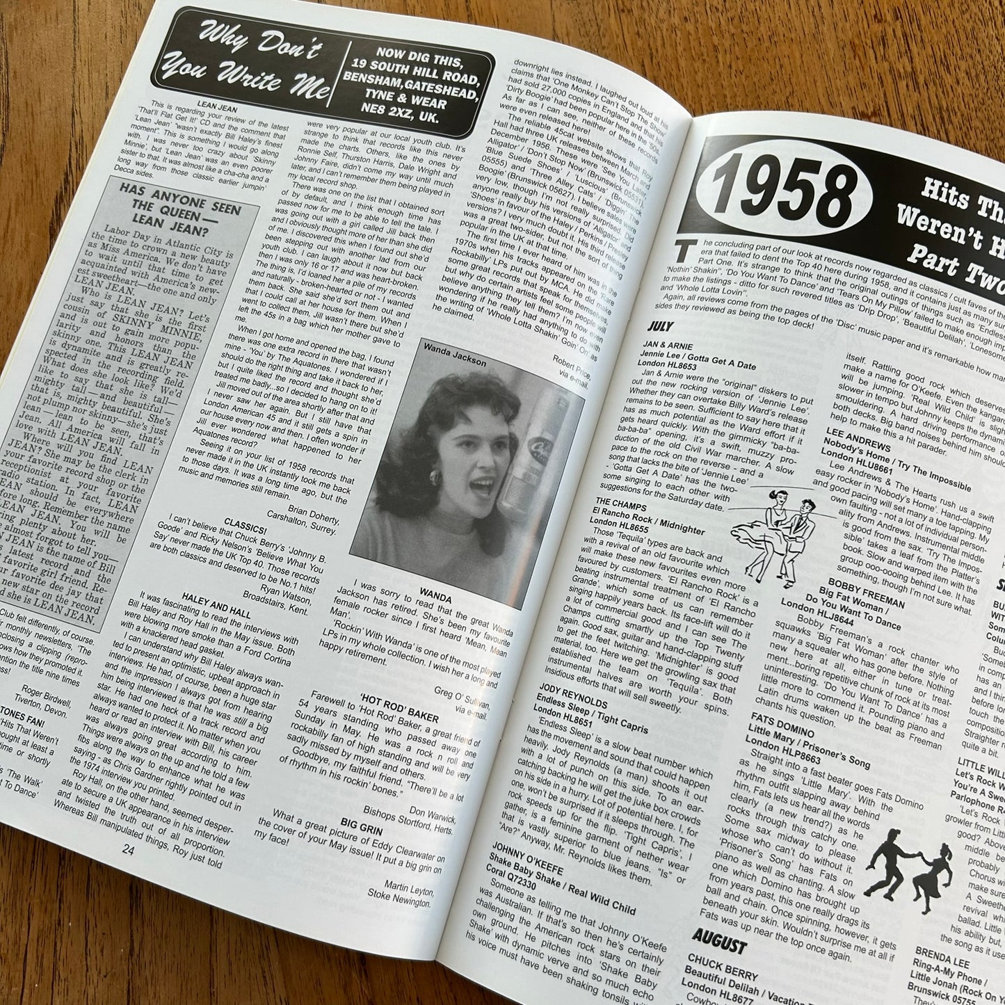 'Now Dig This' Magazine no. 435. June 2019. Rock n Roll memorabilia. Deke Dickerson, Buddy Knox