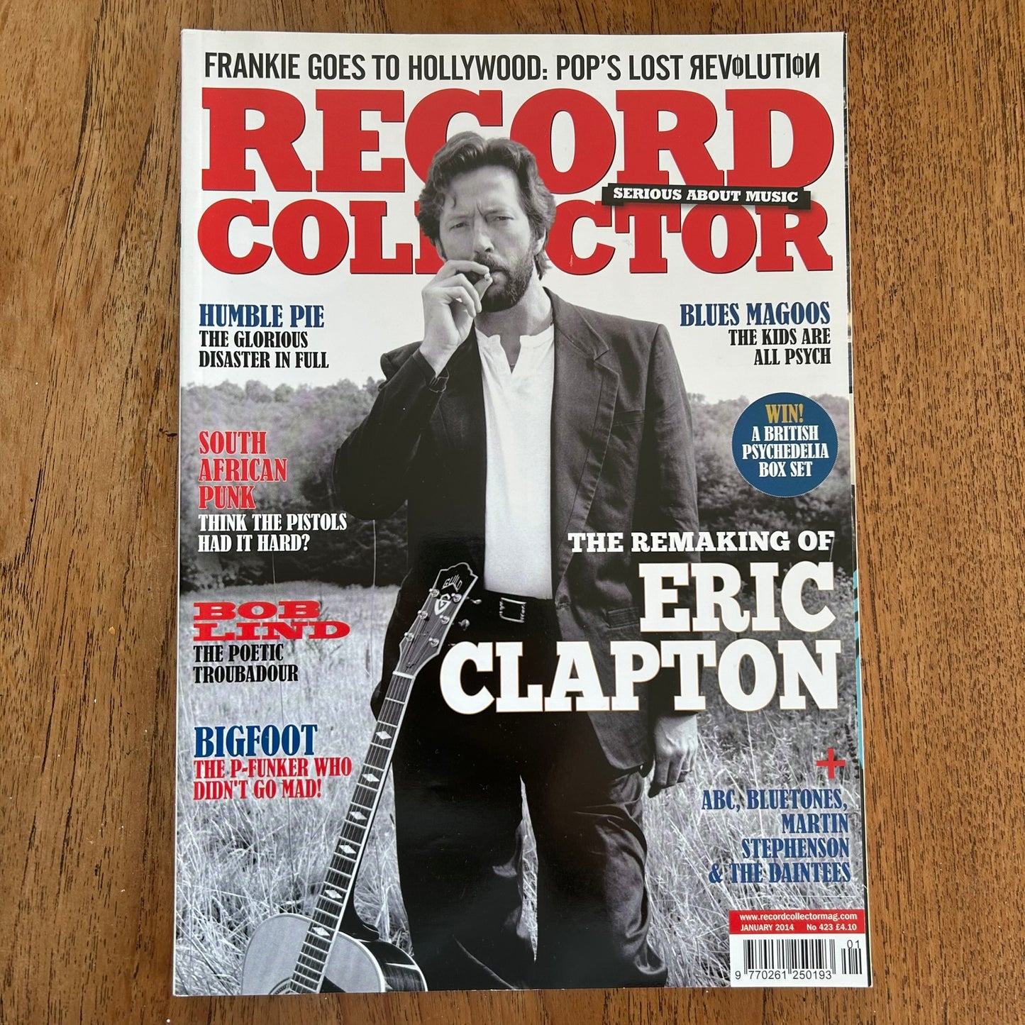 Record Collector magazine - Jan 2014 Issue 423- The Remaking of Eric Clapton - Humble Pie