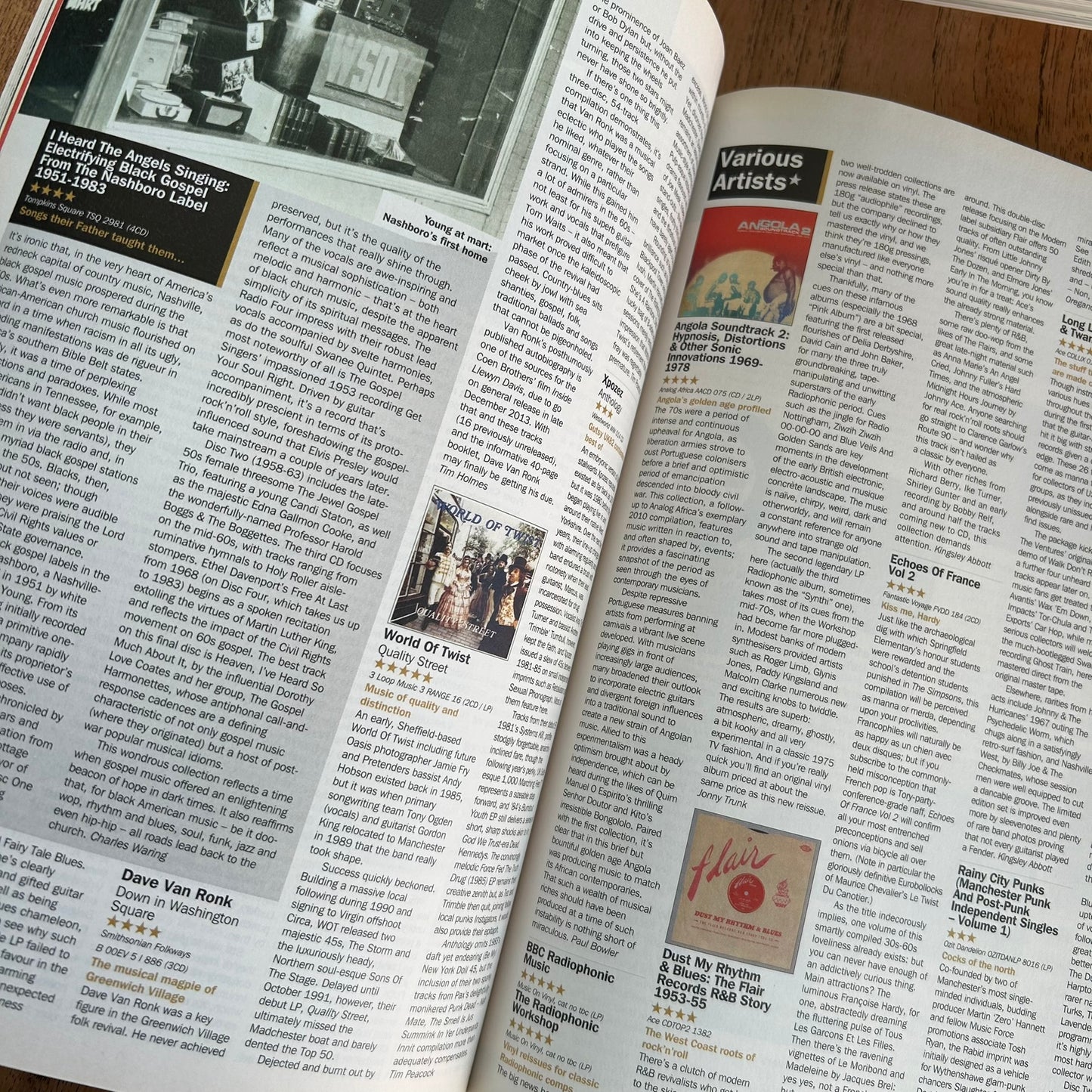 Record Collector magazine - Jan 2014 Issue 423- The Remaking of Eric Clapton - Humble Pie