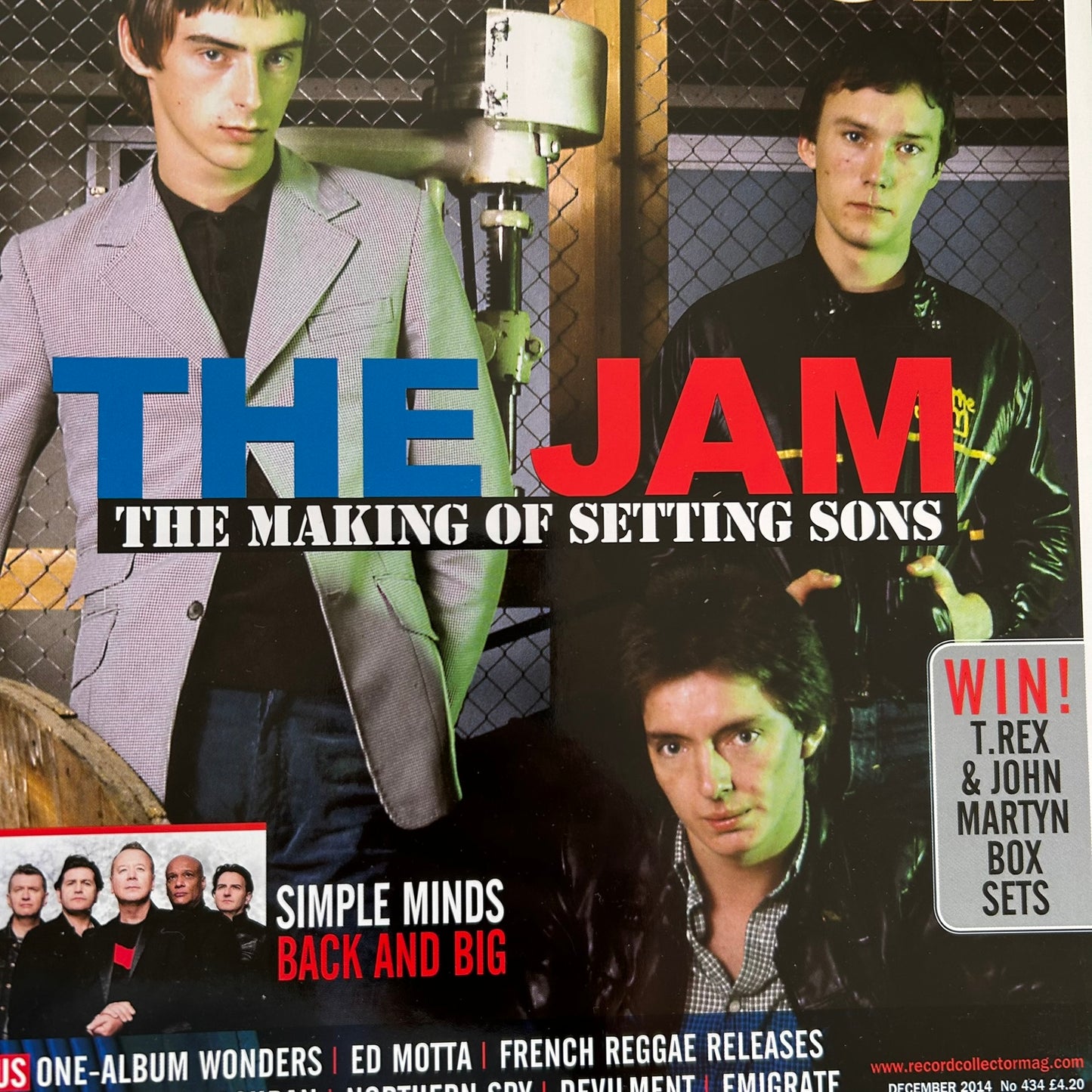 Record Collector magazine - Dec 2014 Issue 434 - The Jam - the making of Setting Sons - Spacemen 3