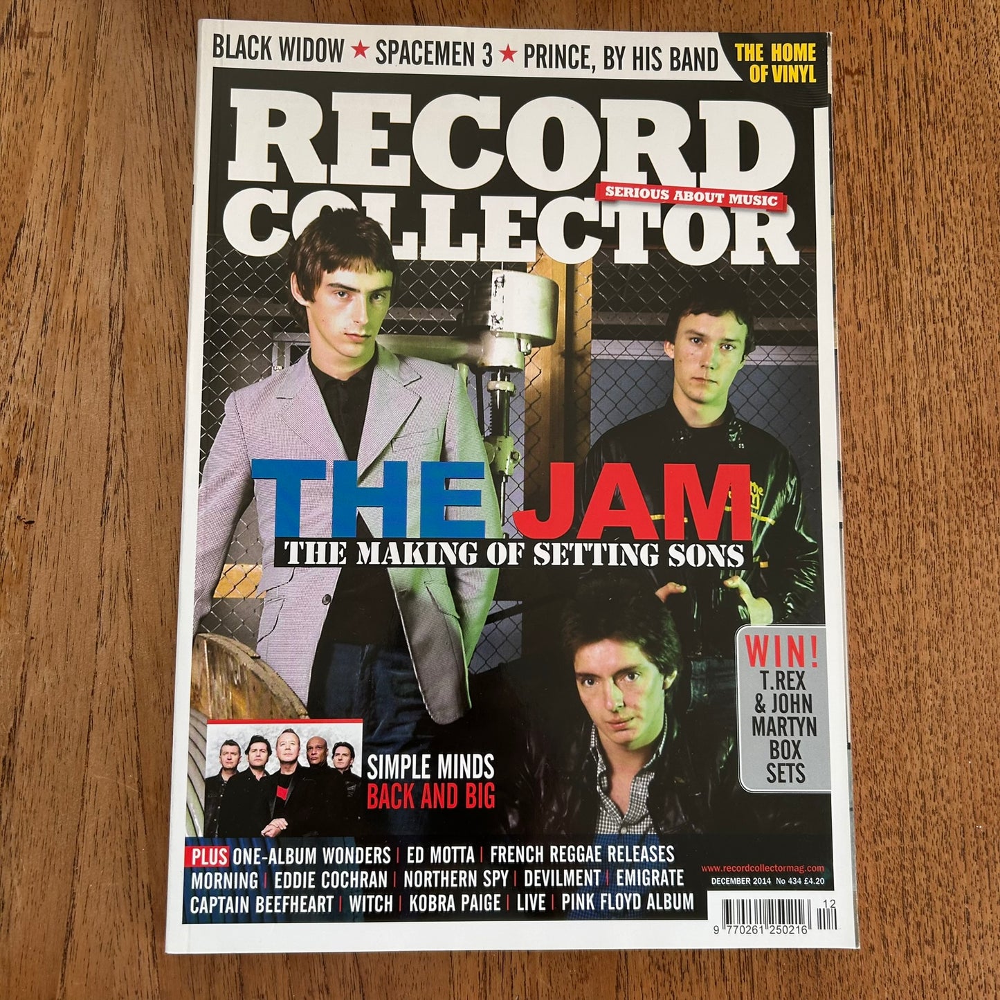 Record Collector magazine - Dec 2014 Issue 434 - The Jam - the making of Setting Sons - Spacemen 3