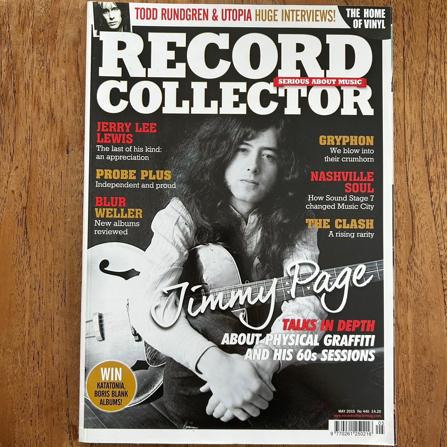 Record Collector magazine - May 2015 Issue 440 - Jimmy Page Physical Graffiti & his 60s sessions