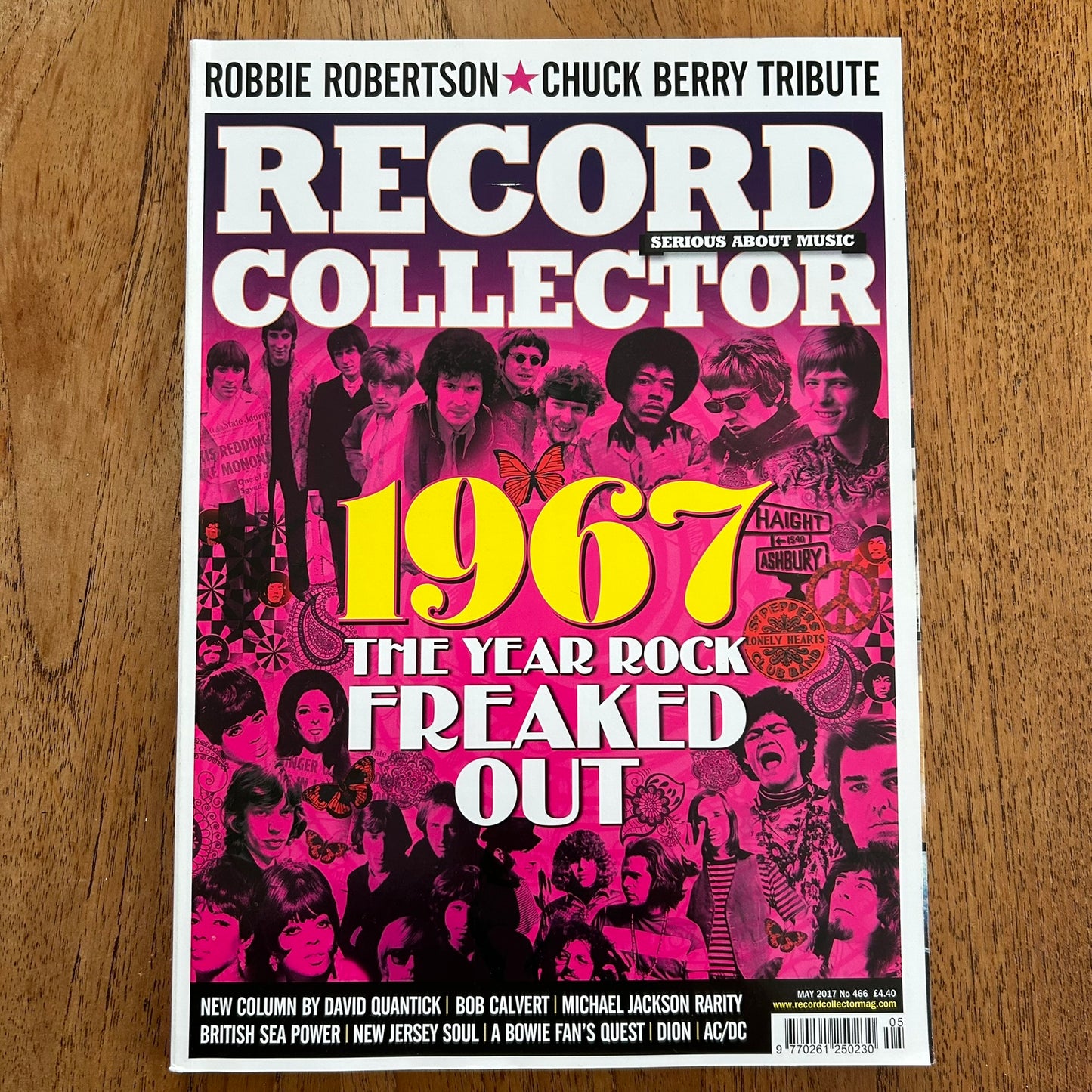 Record Collector magazine - May 2017 Issue 466 - 1967 The Year Rock Freaked Out - Robbie Robertson