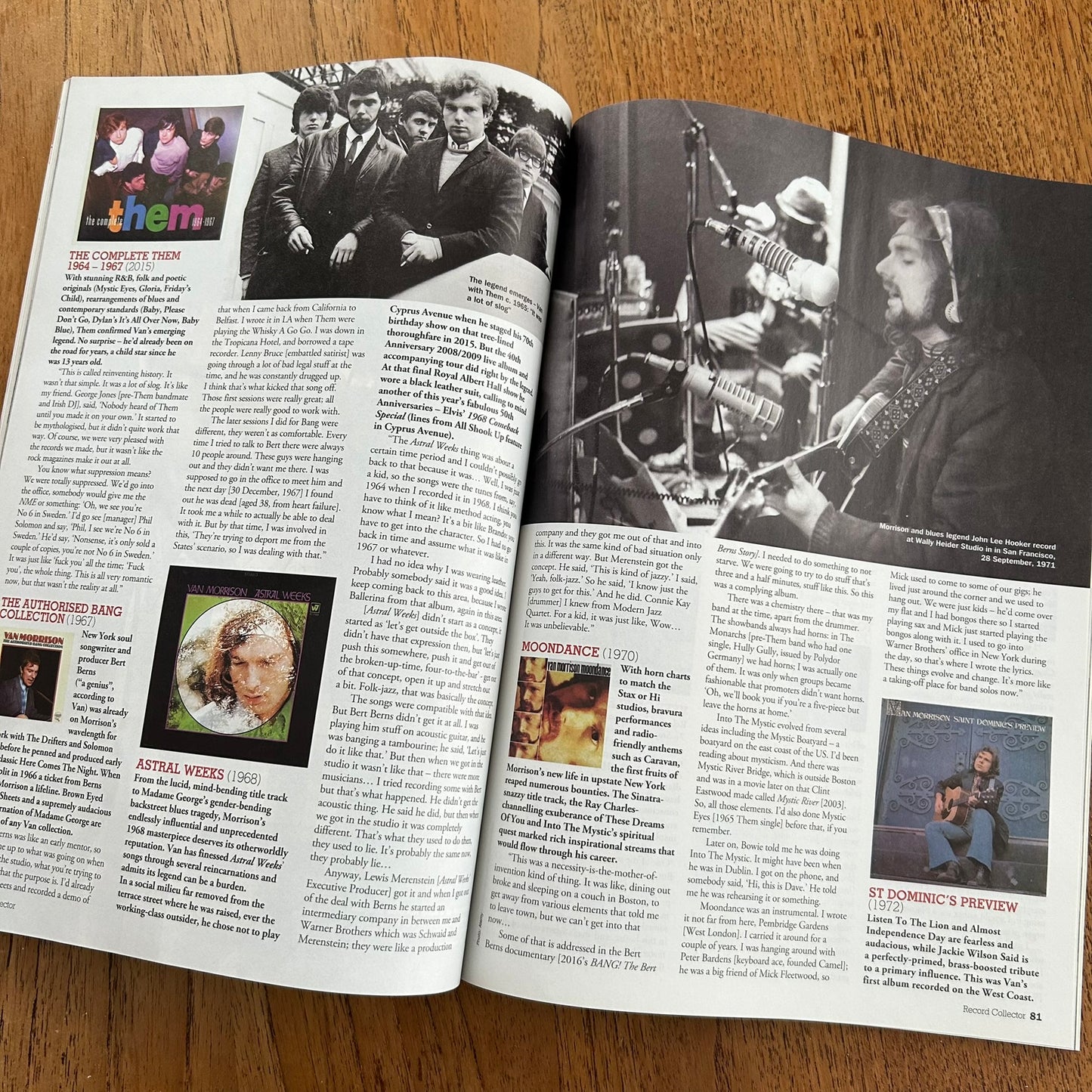 Record Collector magazine - July 2018 Issue 481 - The New Wave of British Heavy Metal - Van Morrison