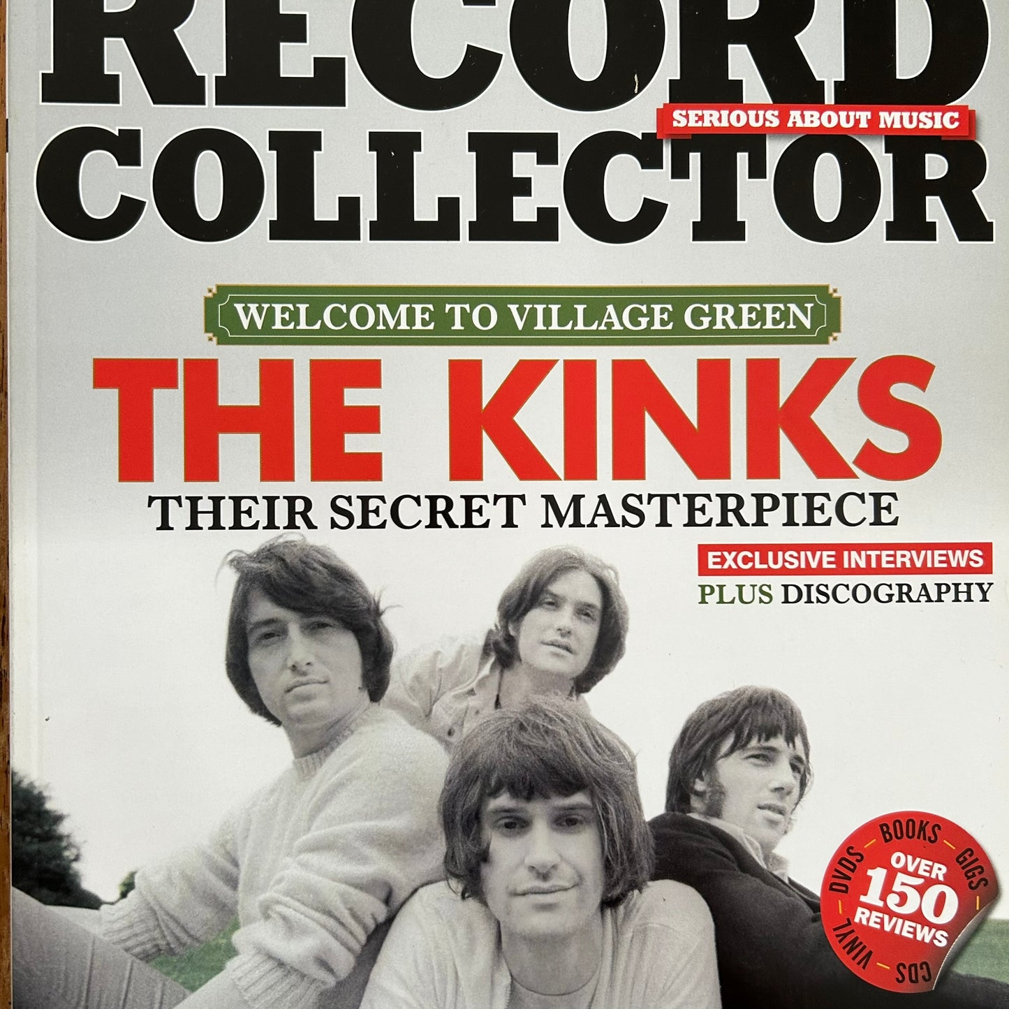 Record Collector magazine - Nov 2018 Issue 485- The Kinks Welcome To The Village Green