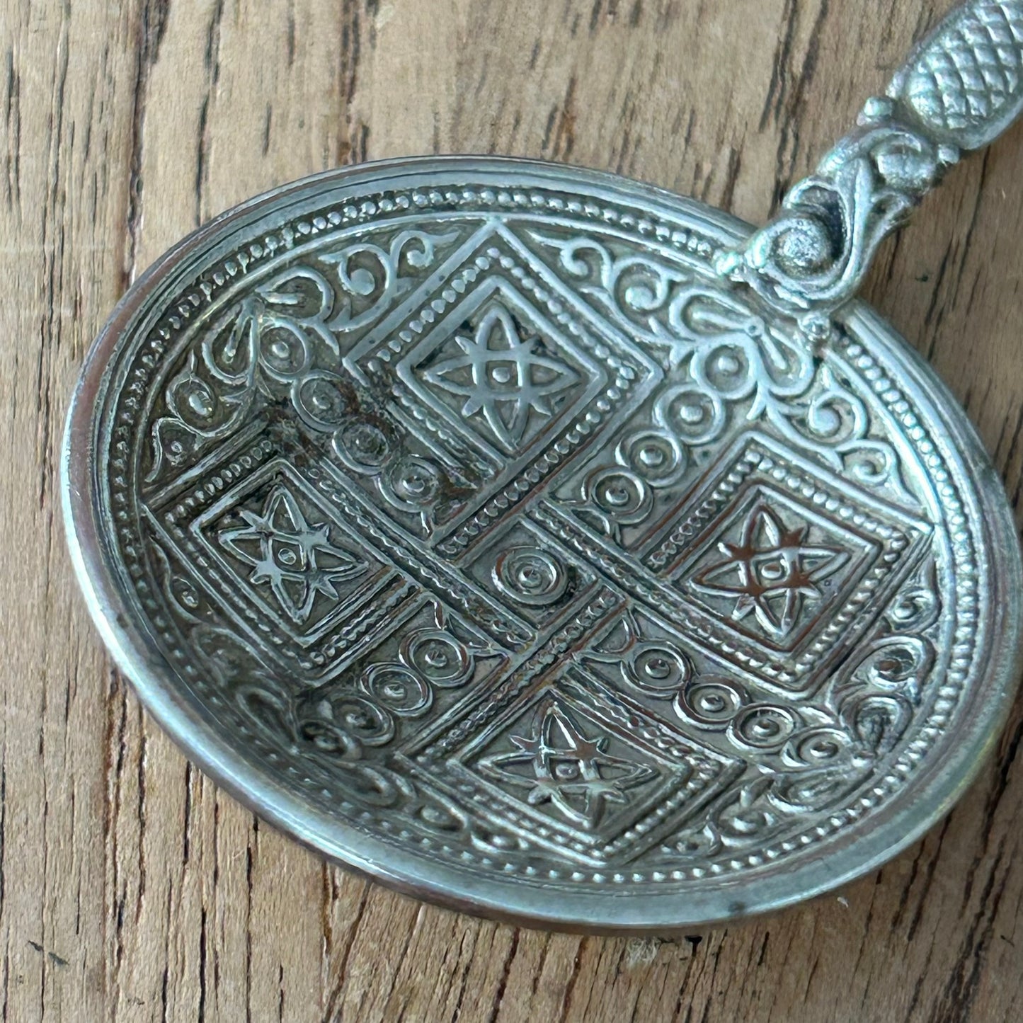 Decorative Spoon - Holiday Souvenir Mallorca - Enamelled Crest - 12 cm long - Traditional Style