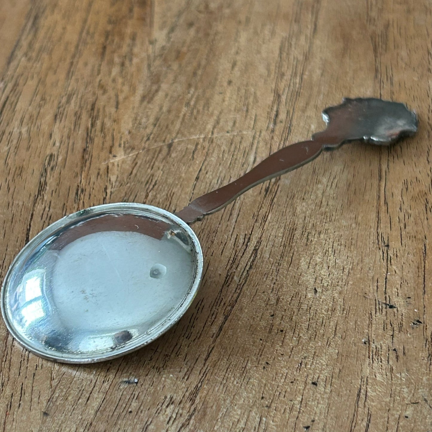 Decorative Spoon - Holiday Souvenir Mallorca - Enamelled Crest - 12 cm long - Traditional Style